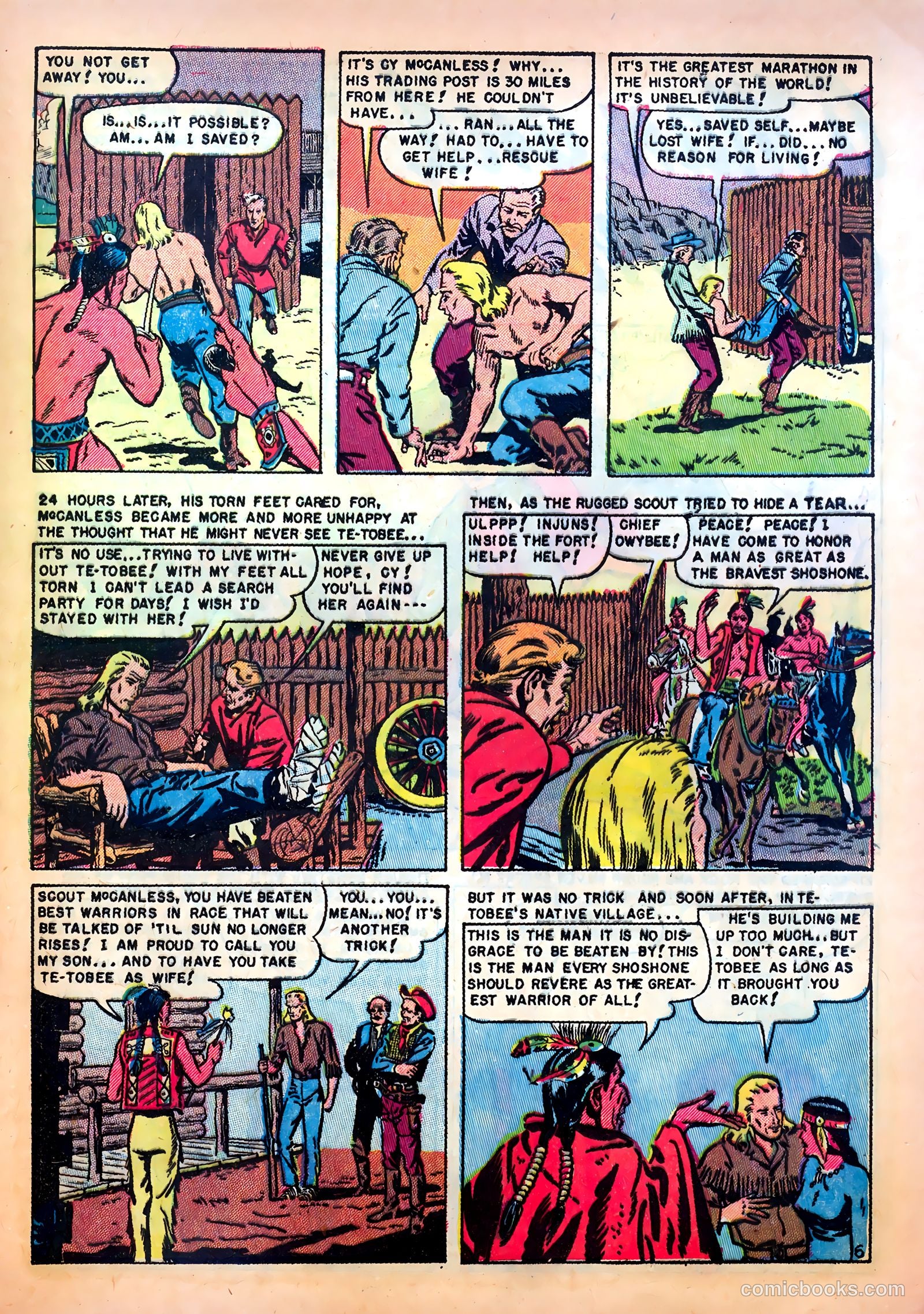 Western Fighters #1 (1950) — page 33 of 52