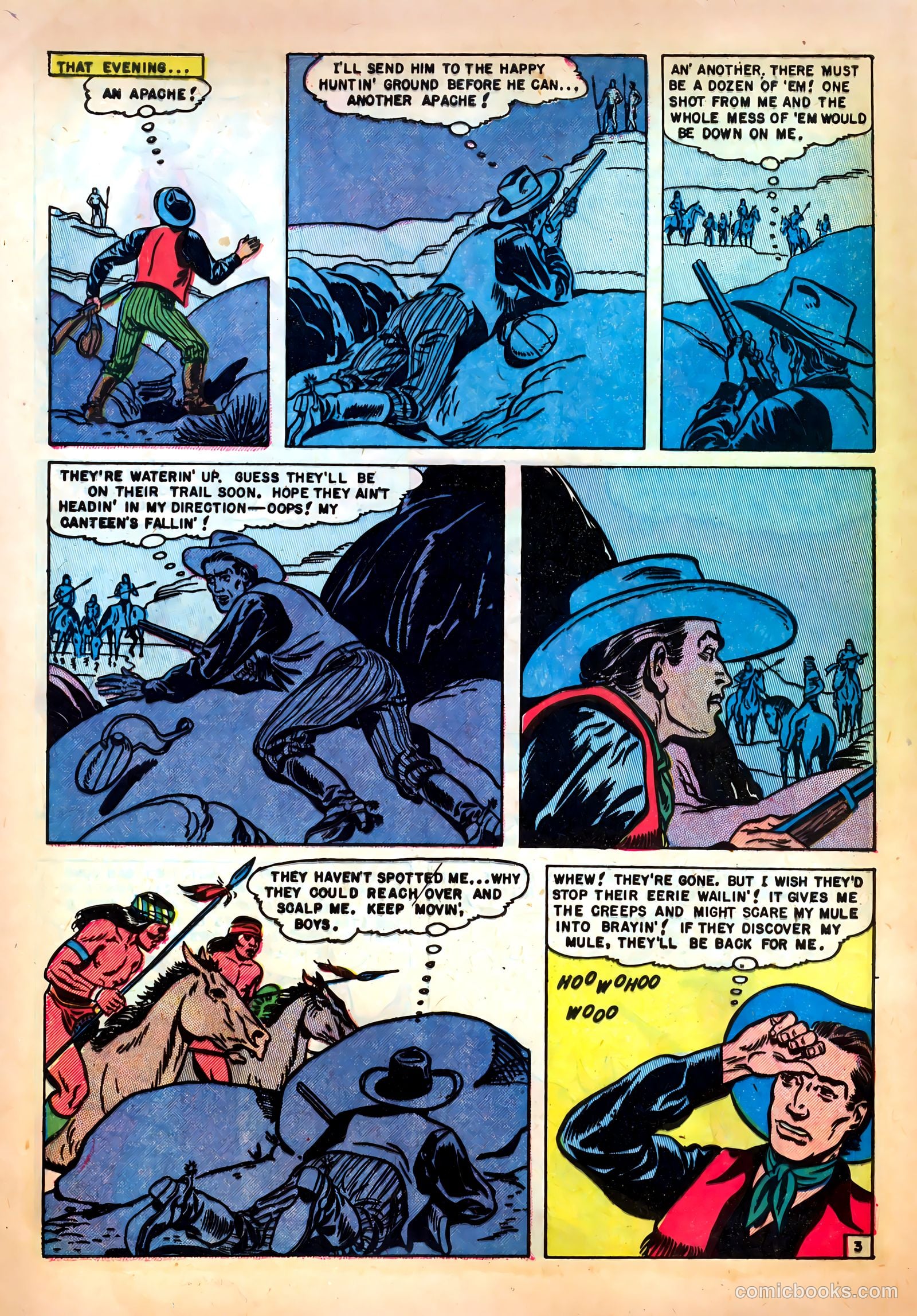 Western Fighters #1 (1950) — page 36 of 52