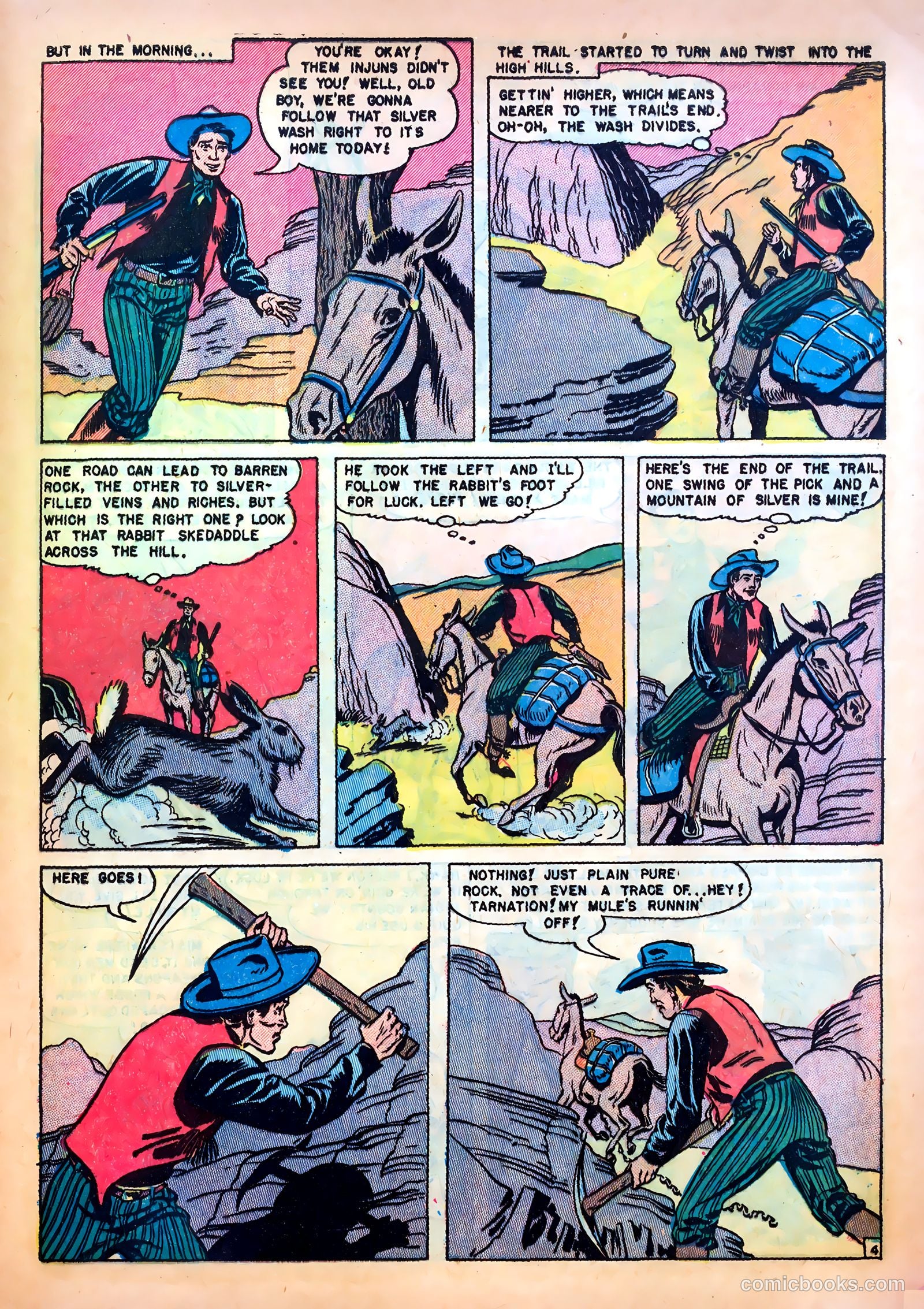 Western Fighters #1 (1950) — page 37 of 52