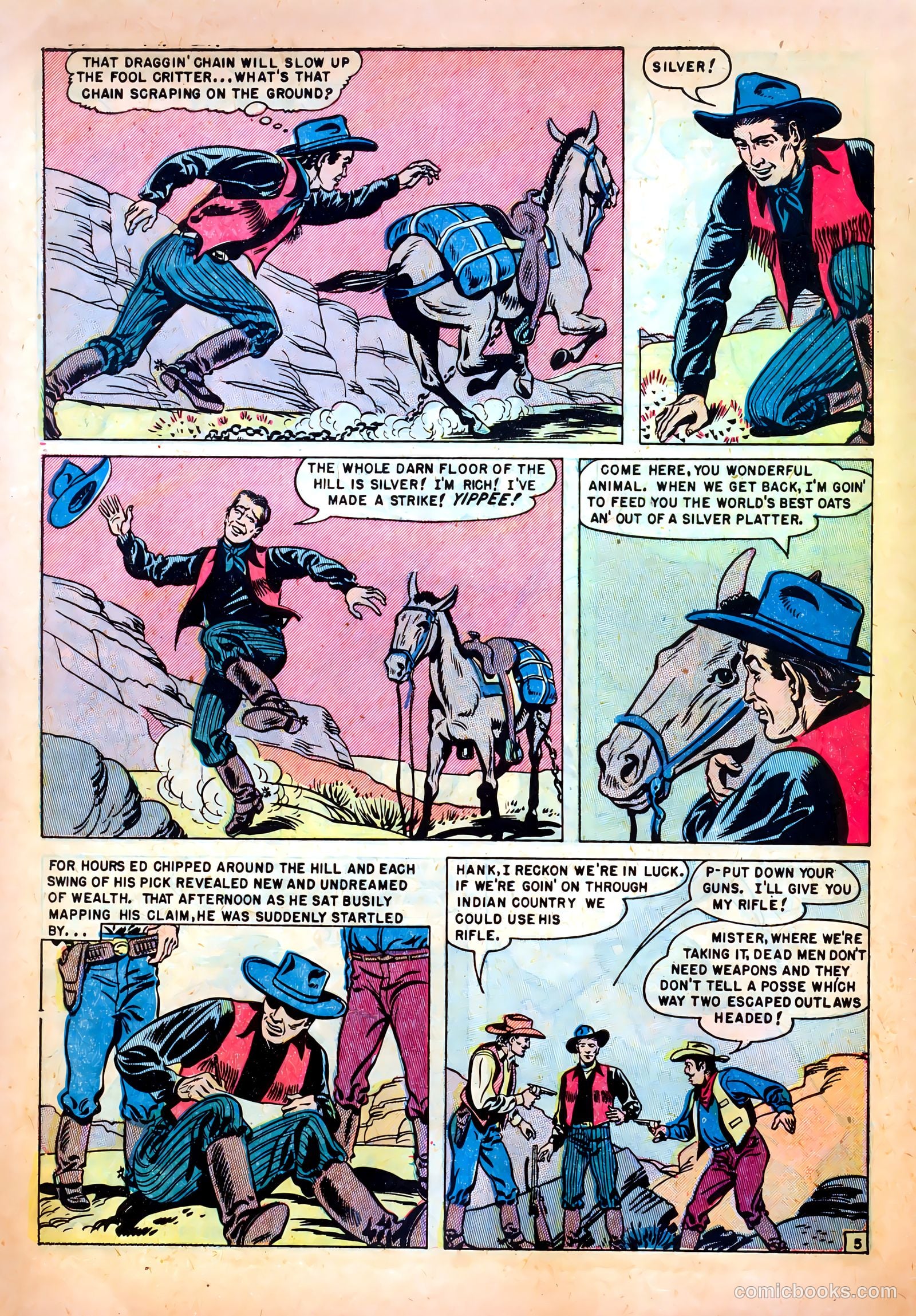 Western Fighters #1 (1950) — page 38 of 52