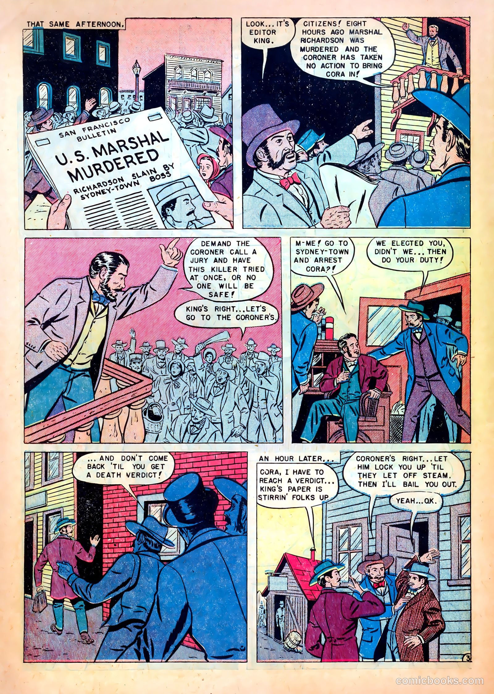 Western Fighters #1 (1950) — page 42 of 52
