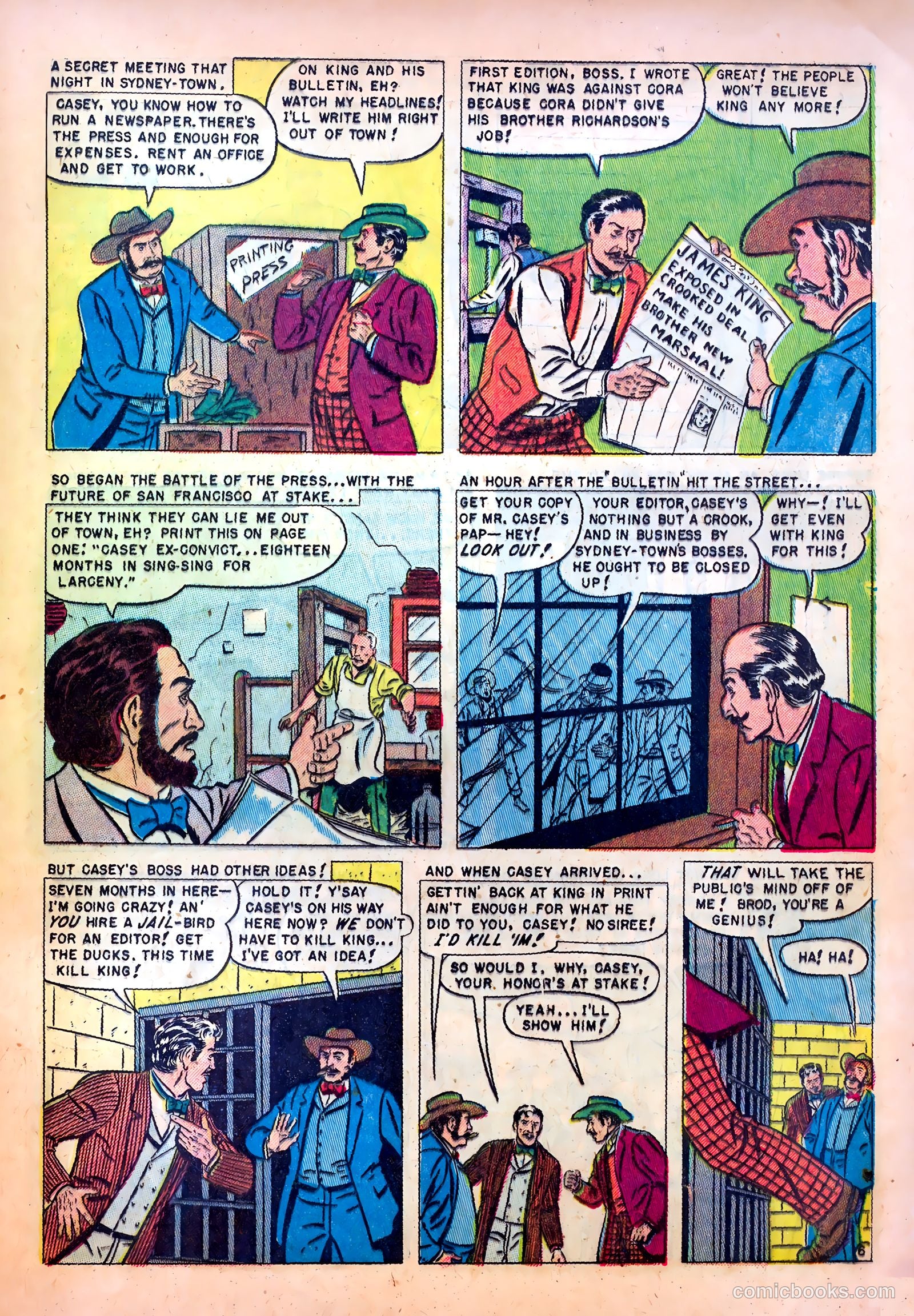 Western Fighters #1 (1950) — page 45 of 52