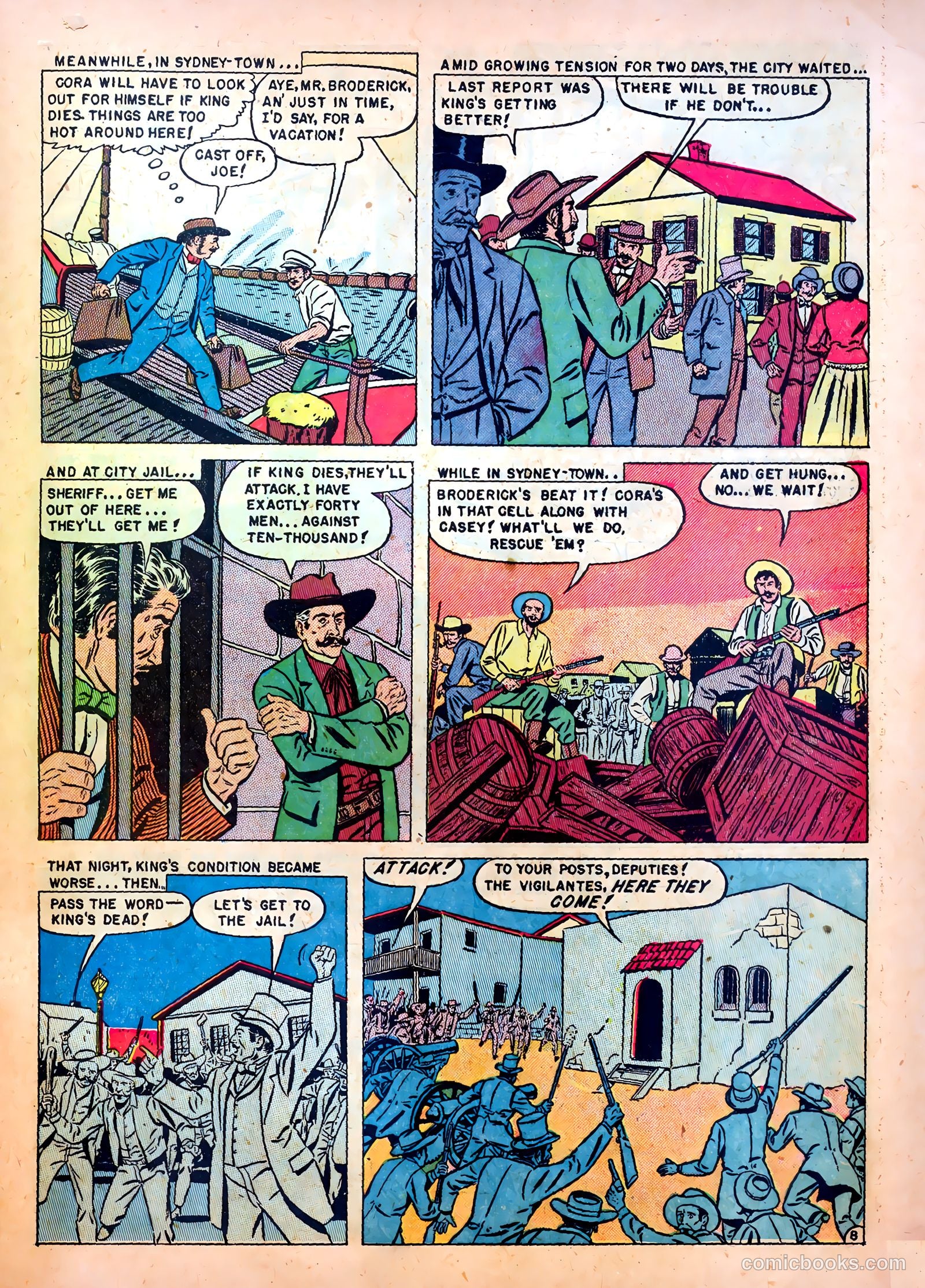 Western Fighters #1 (1950) — page 47 of 52
