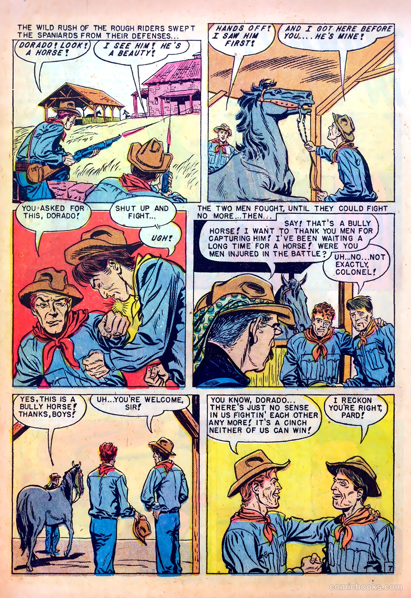Western Fighters #10 (1950) — page 9 of 52