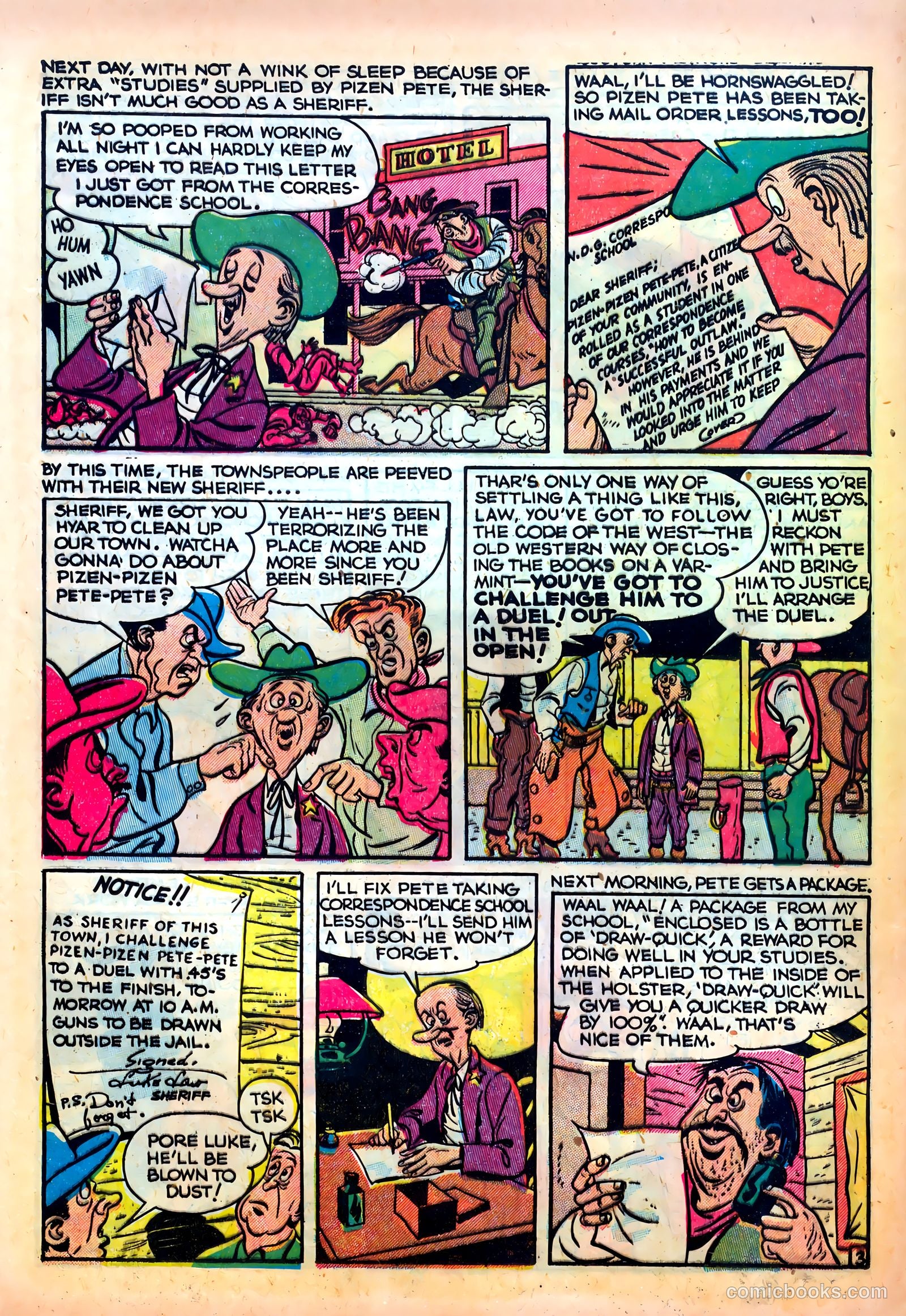 Western Fighters #10 (1950) — page 20 of 52