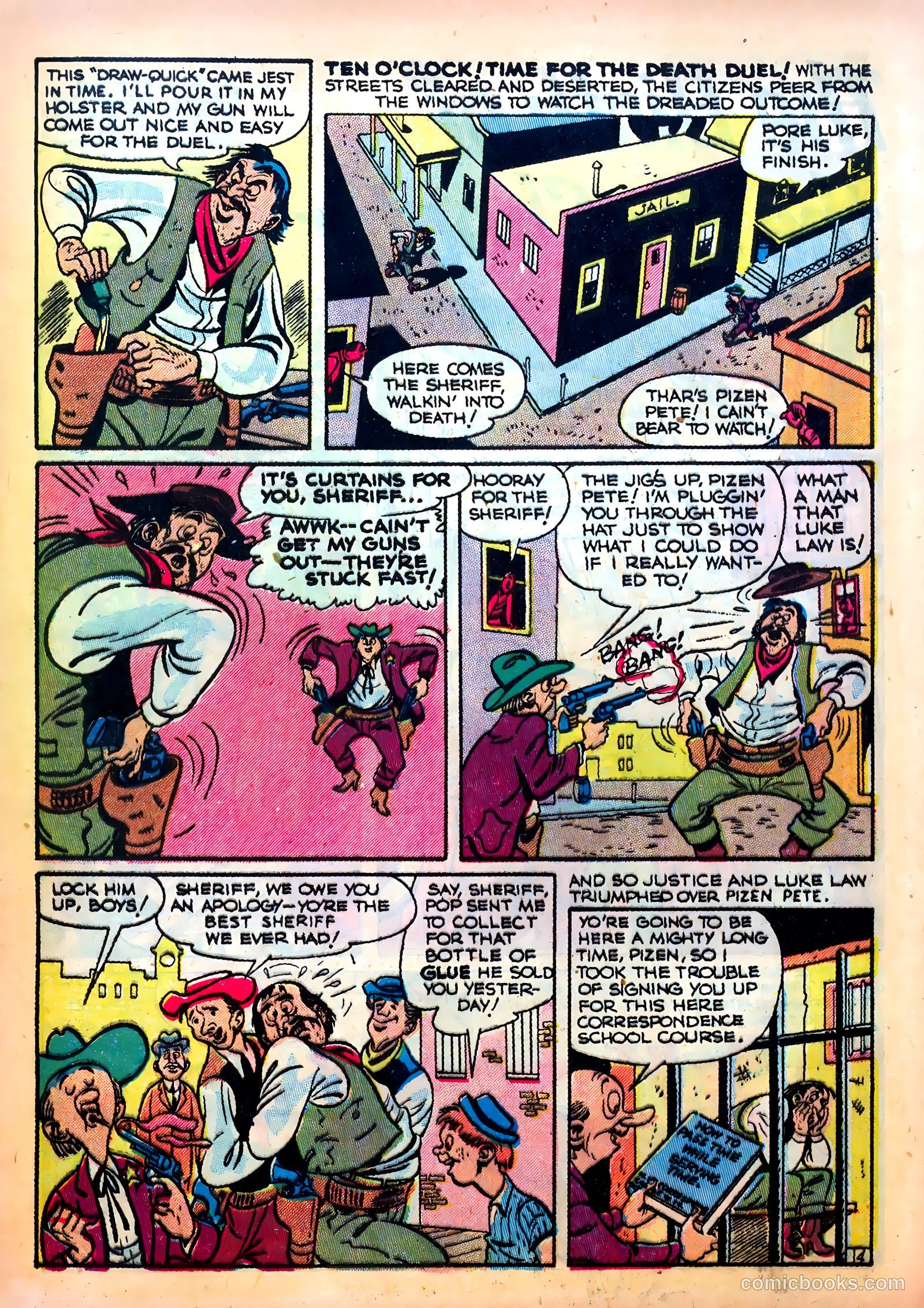 Western Fighters #10 (1950) — page 21 of 52