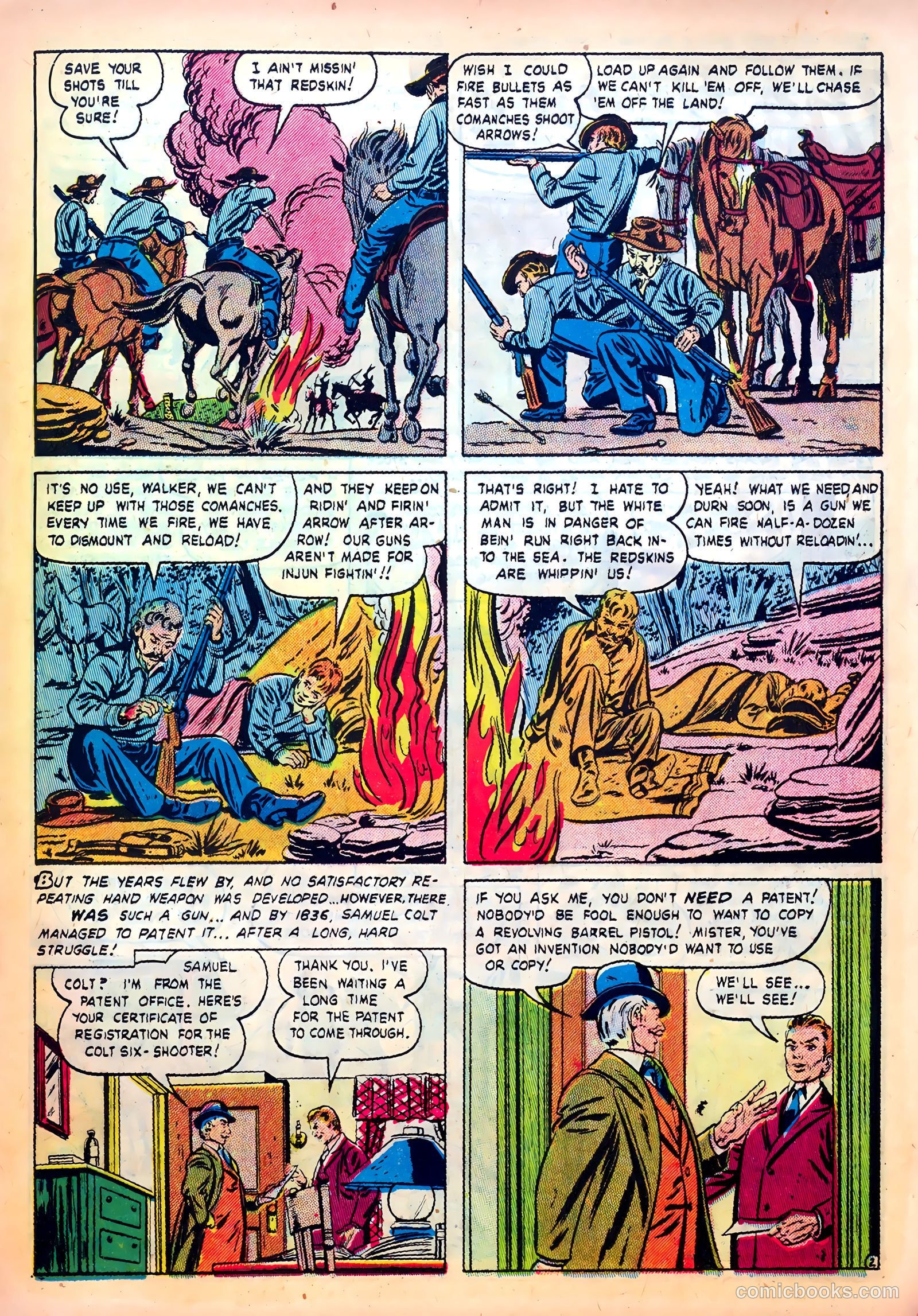 Western Fighters #10 (1950) — page 23 of 52