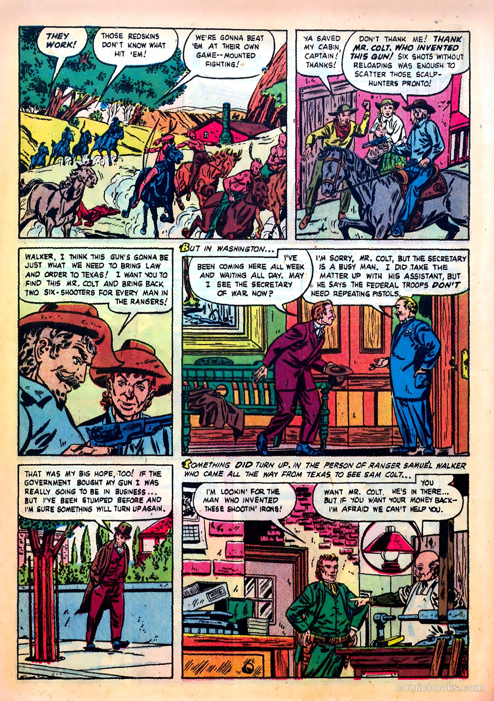 Western Fighters #10 (1950) — page 25 of 52