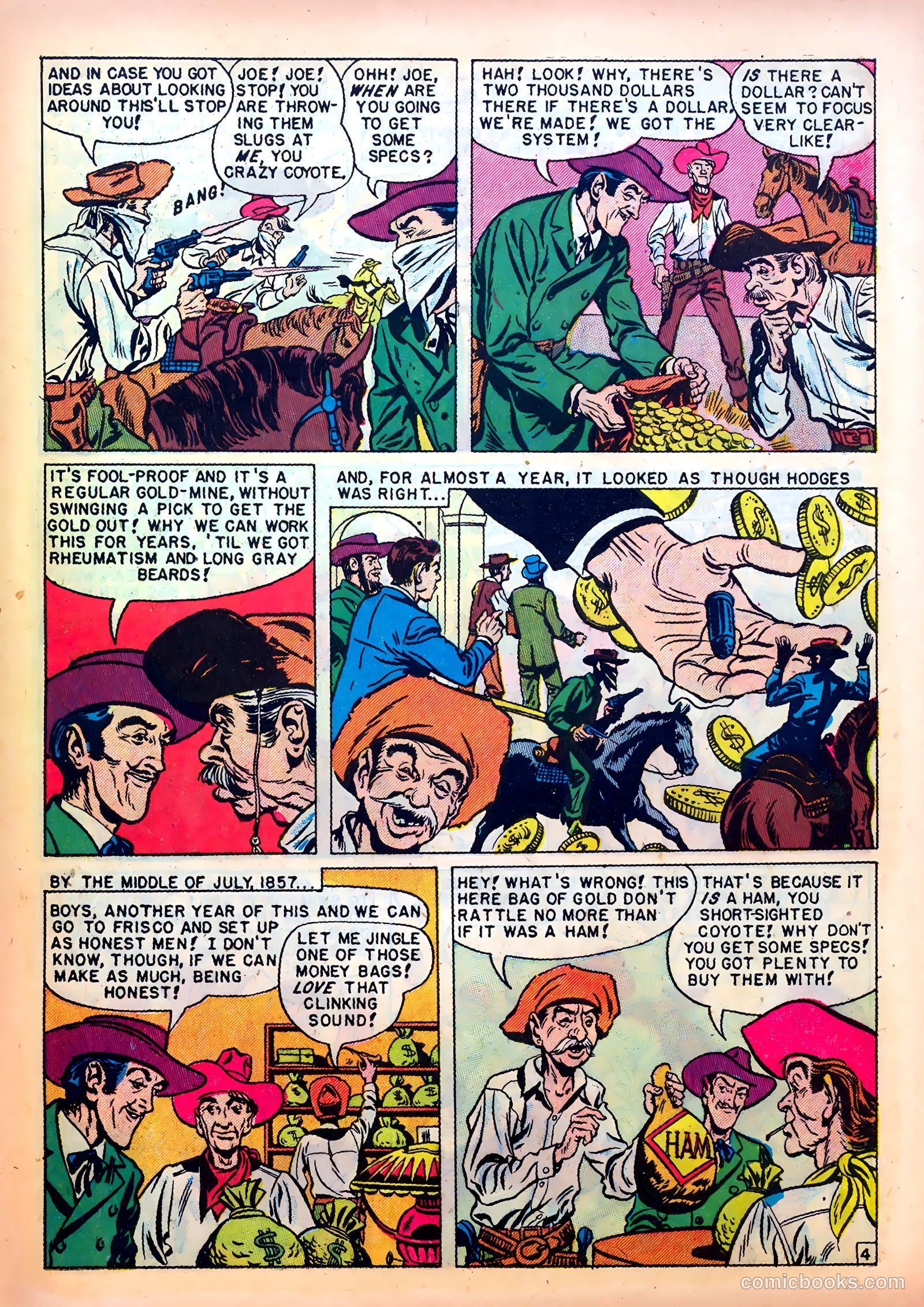 Western Fighters #10 (1950) — page 35 of 52