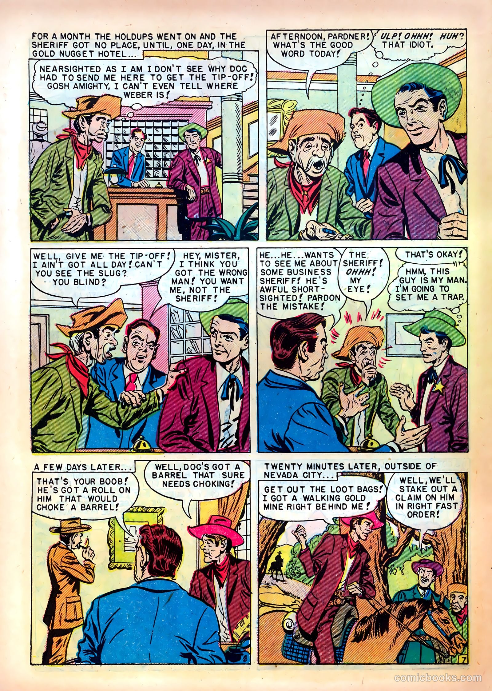Western Fighters #10 (1950) — page 38 of 52