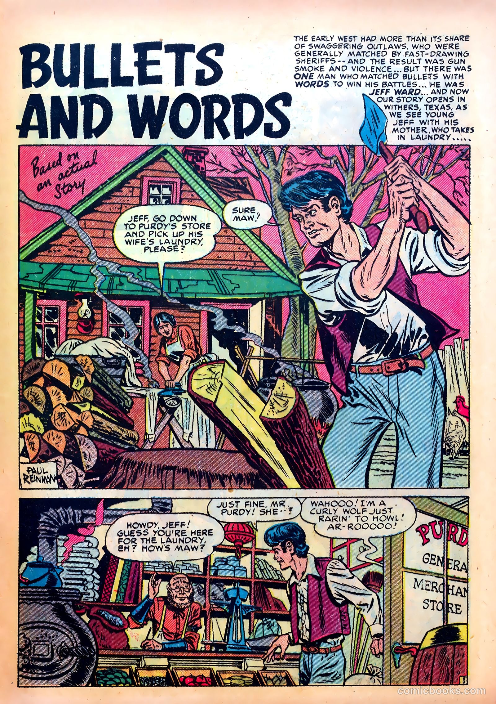 Western Fighters #10 (1950) — page 41 of 52