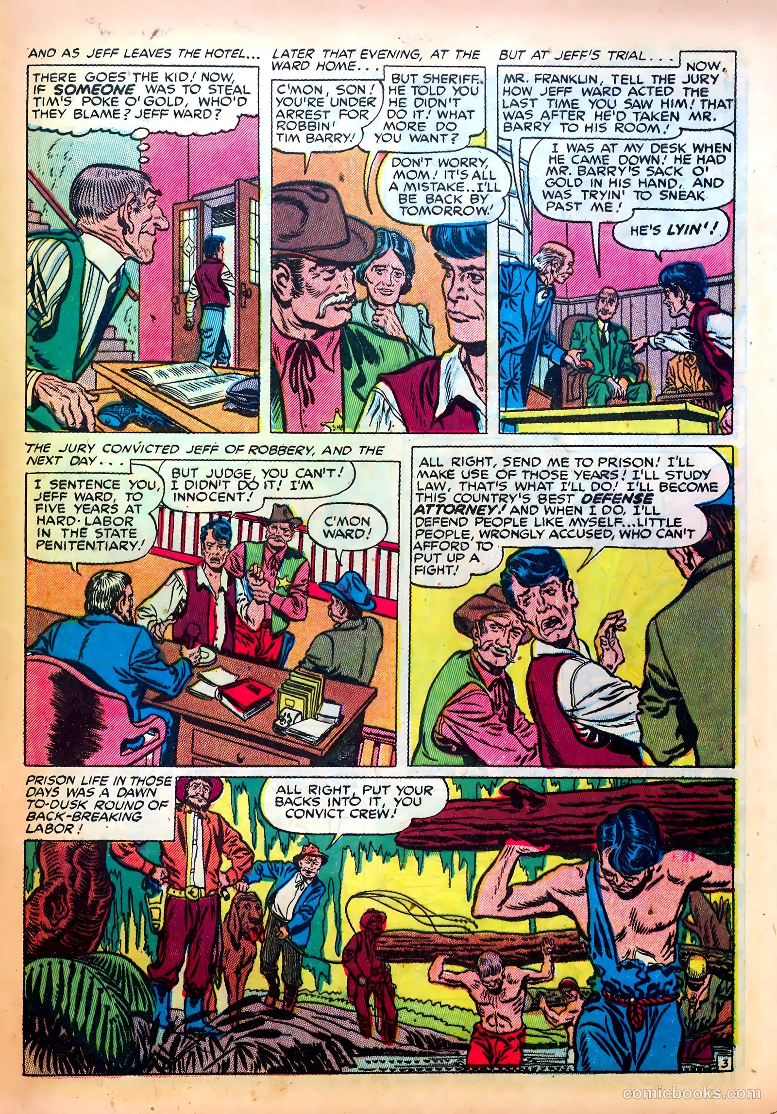 Western Fighters #10 (1950) — page 43 of 52