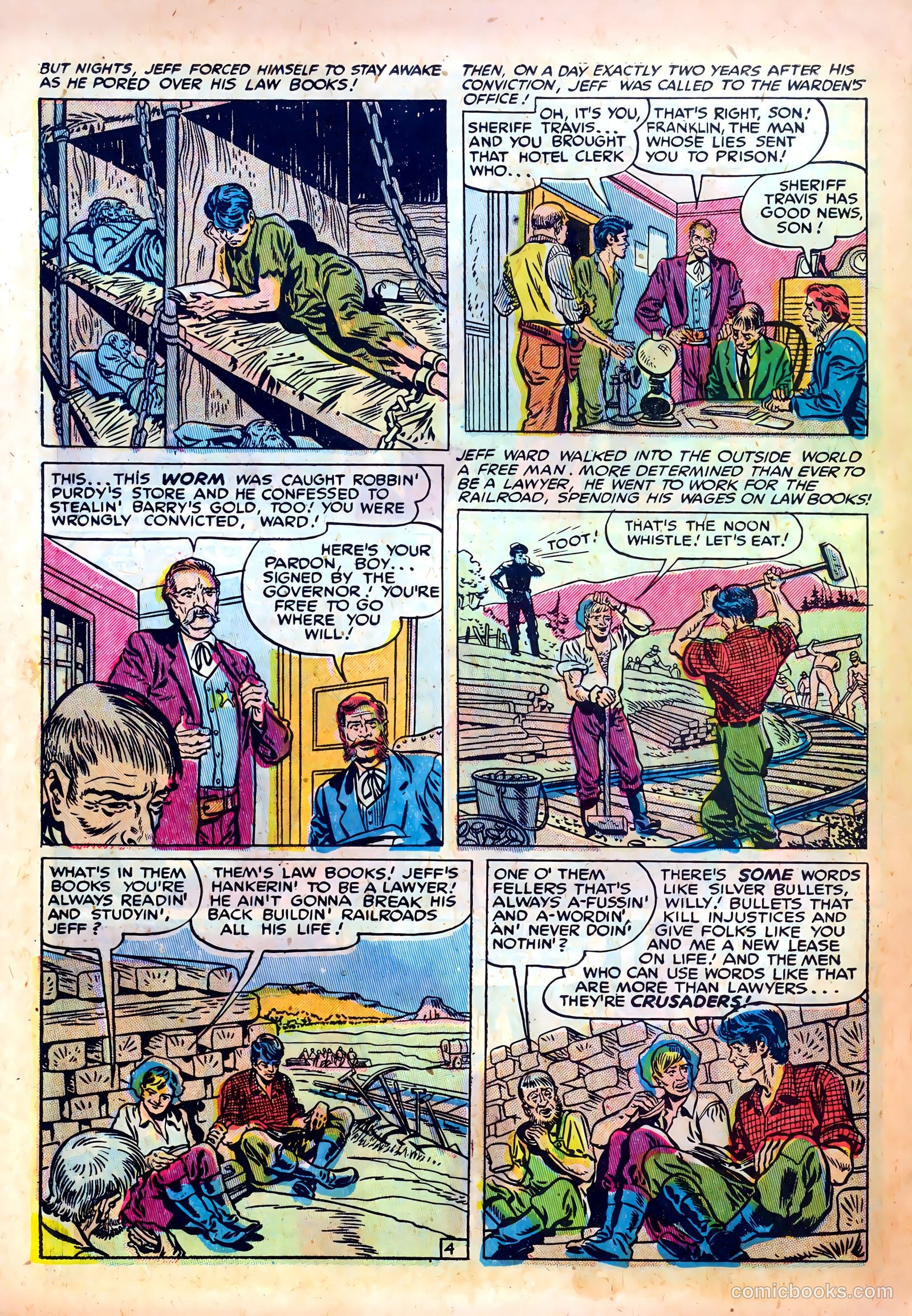Western Fighters #10 (1950) — page 44 of 52