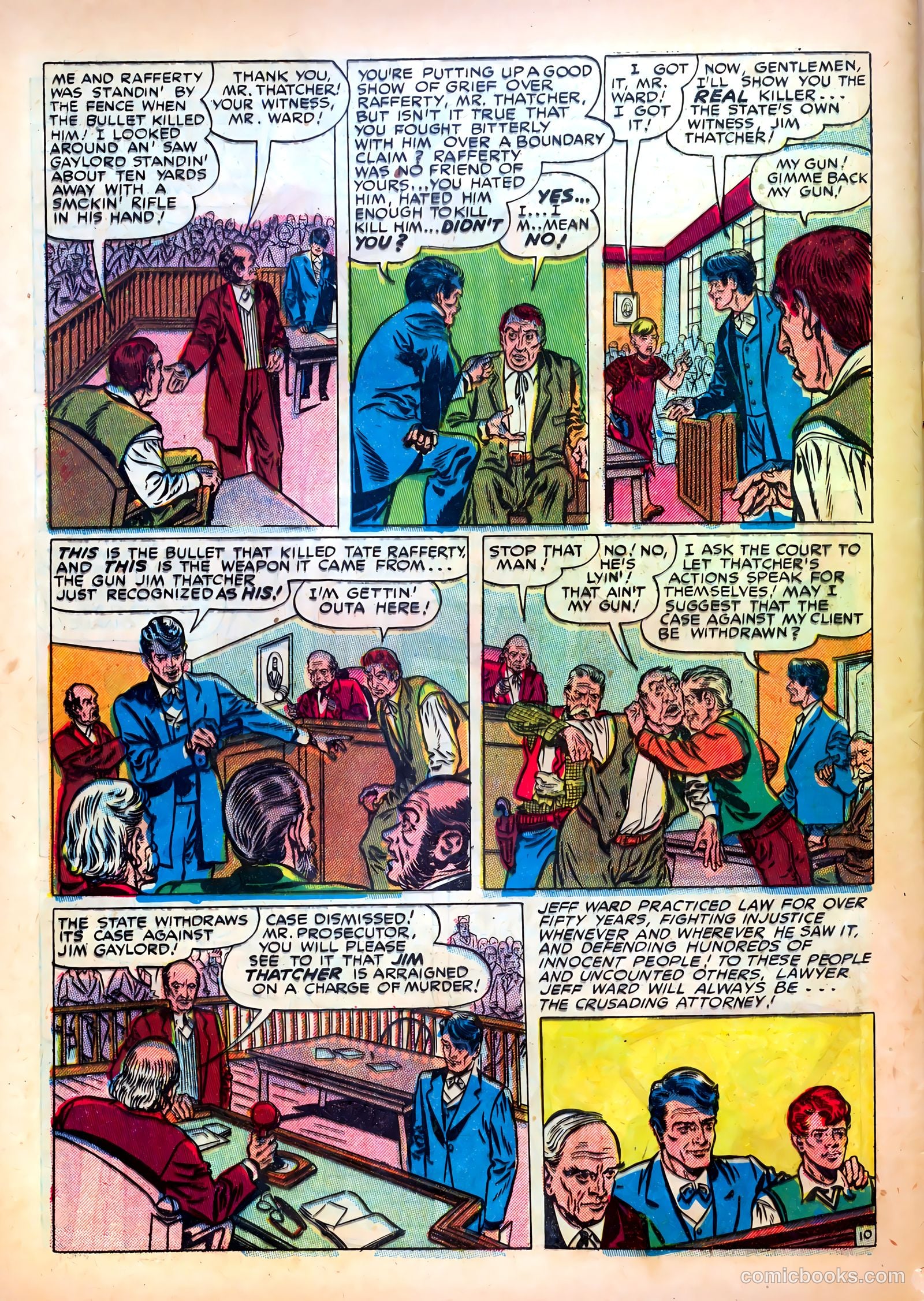 Western Fighters #10 (1950) — page 50 of 52