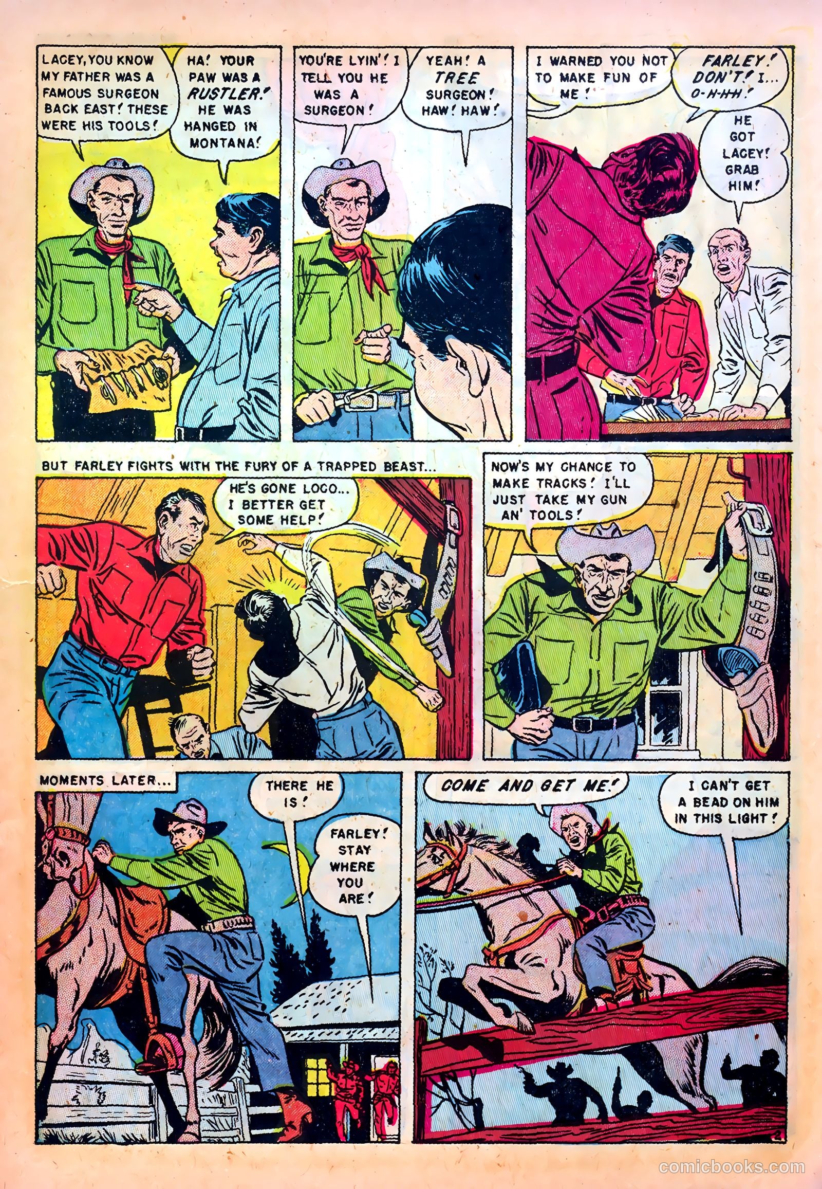 Western Fighters #11 (1949) — page 23 of 52