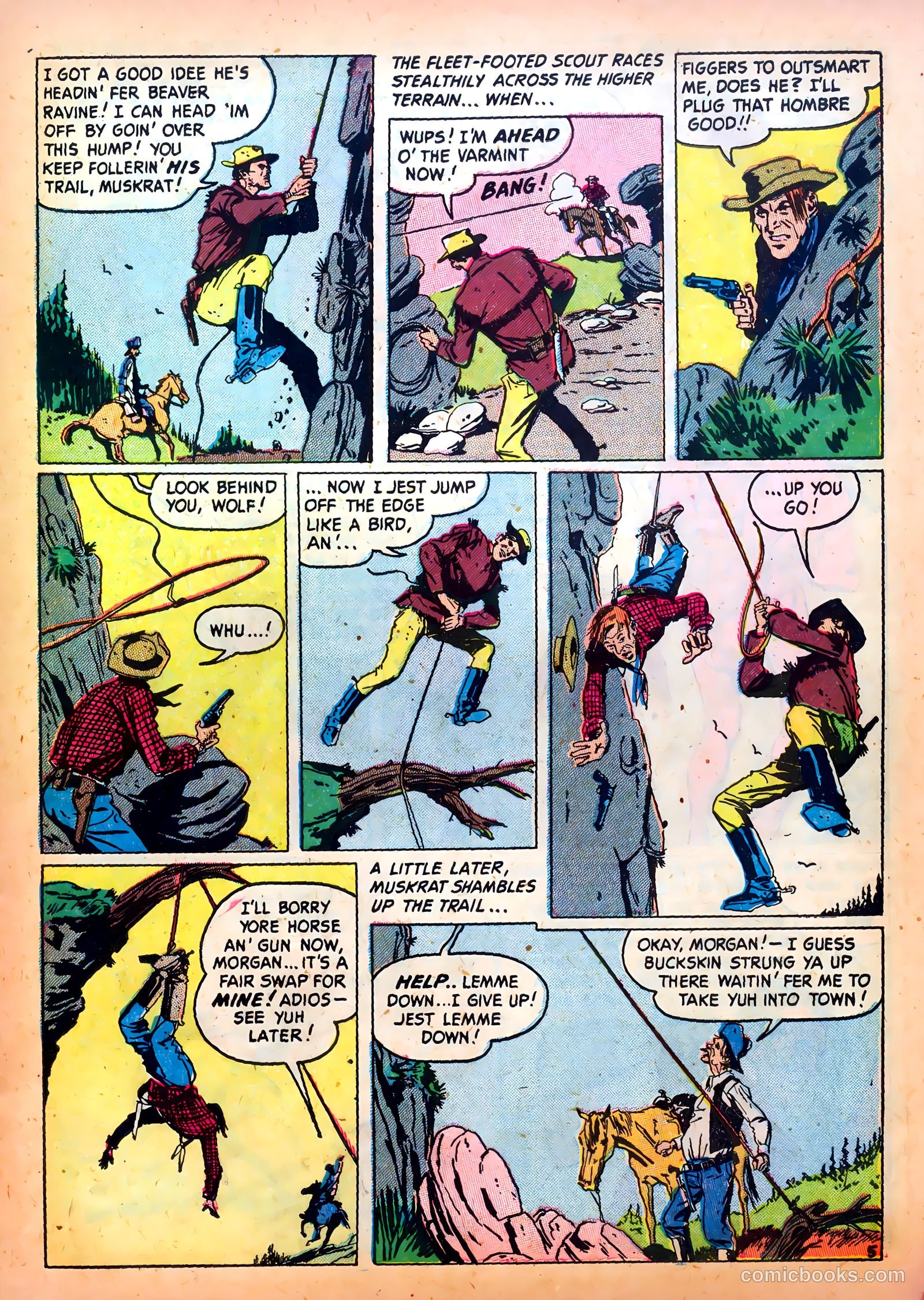 Western Fighters #12 (1949) — page 15 of 52