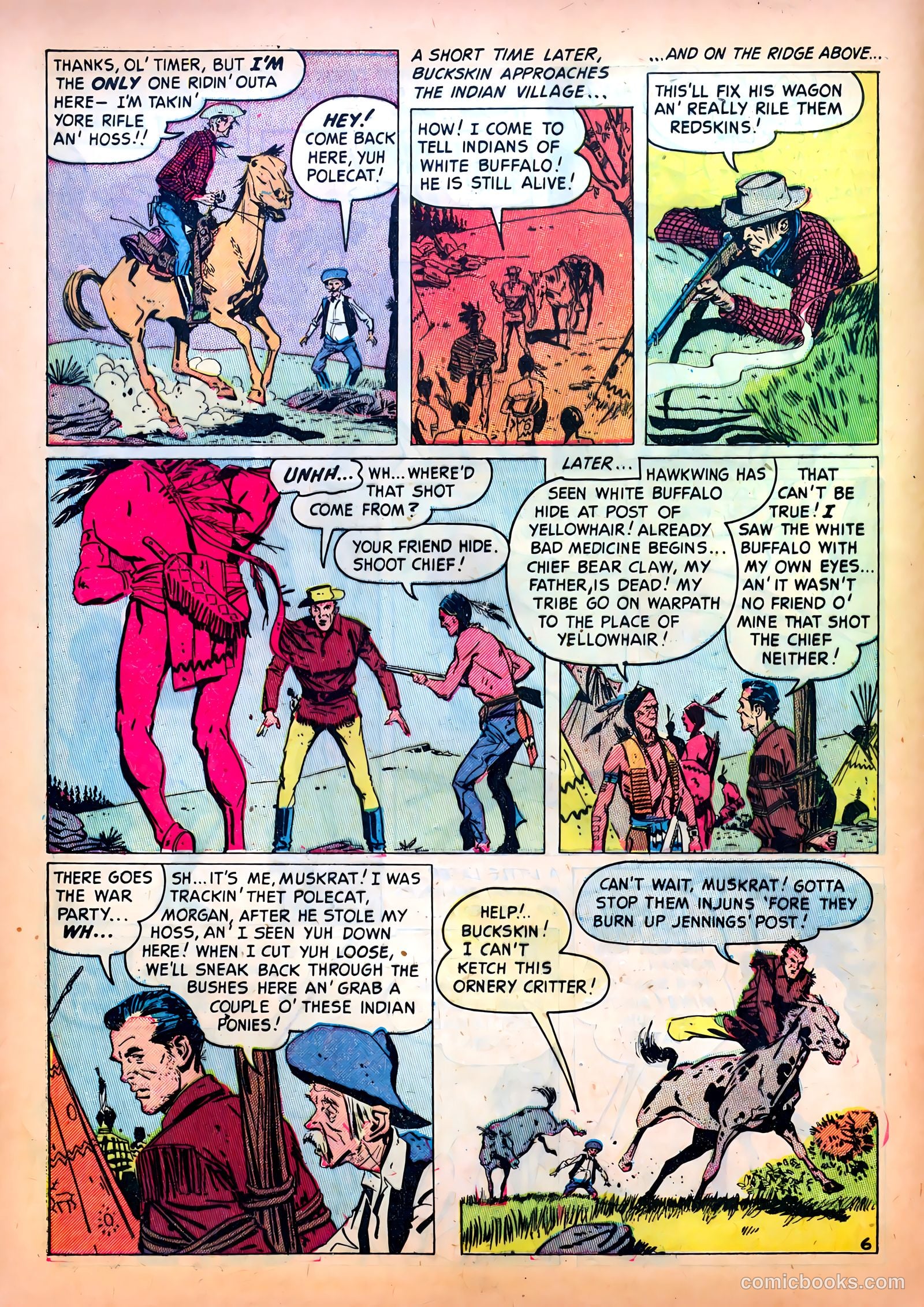 Western Fighters #12 (1949) — page 16 of 52