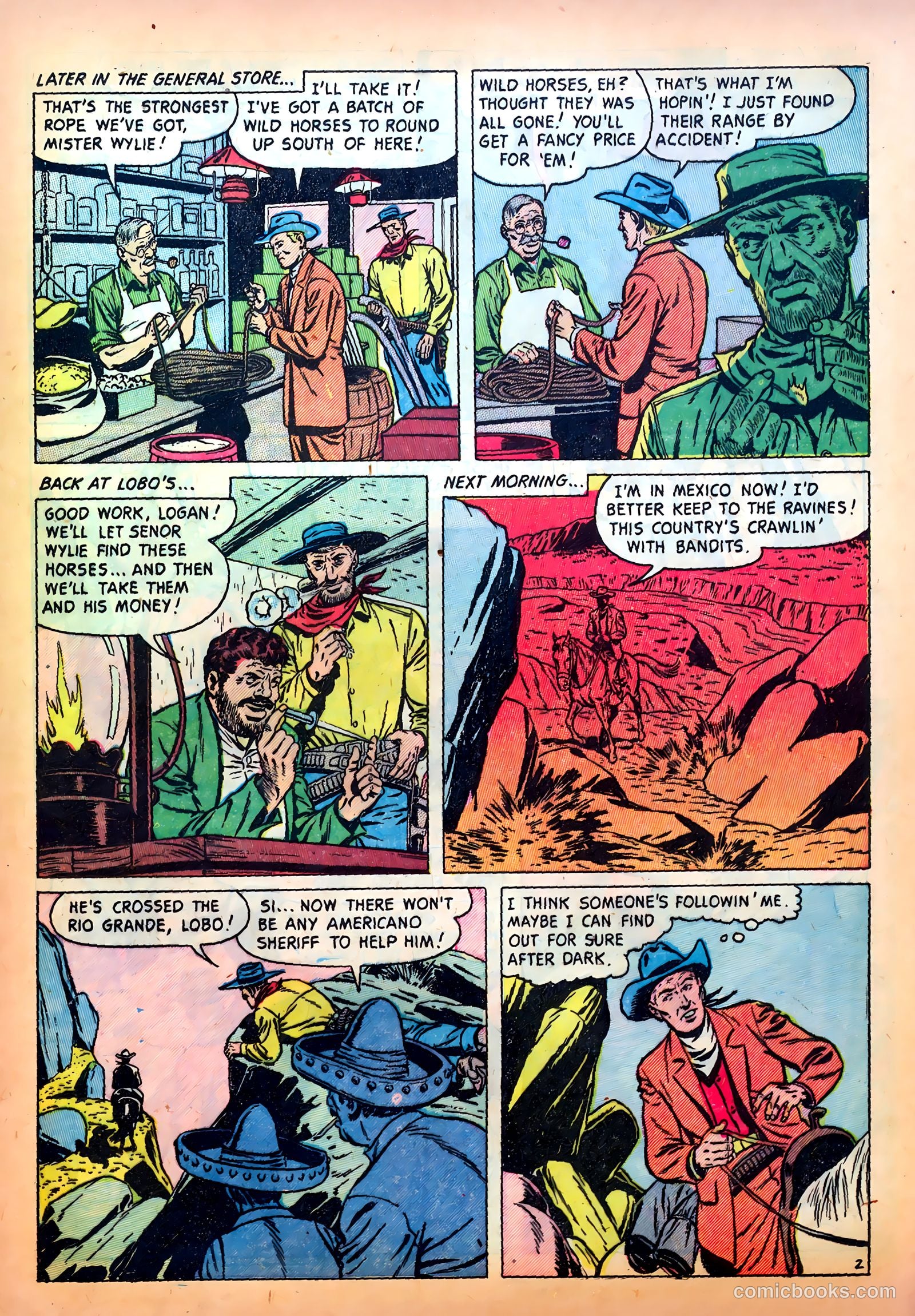 Western Fighters #12 (1949) — page 21 of 52