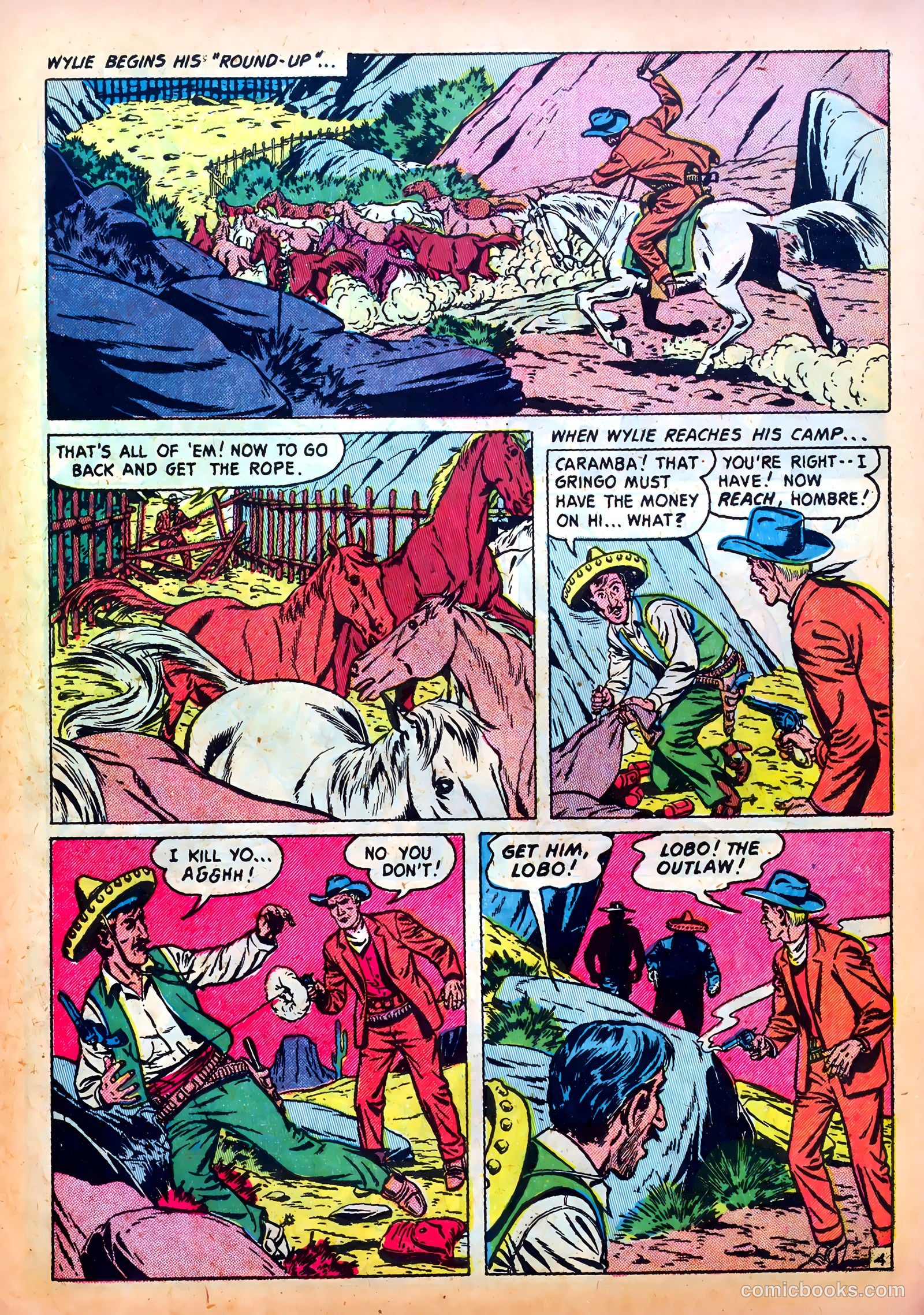 Western Fighters #12 (1949) — page 23 of 52