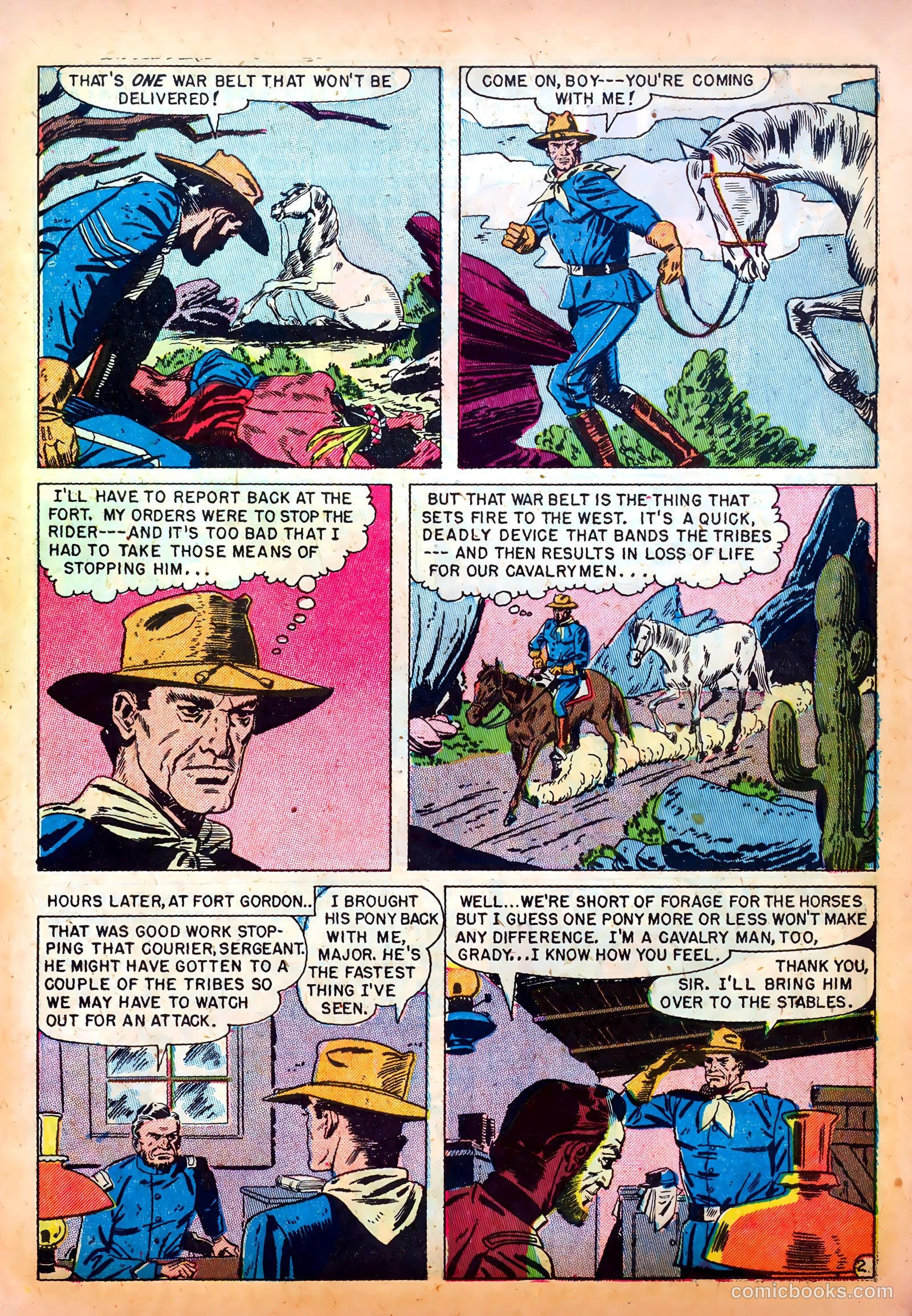 Western Fighters #12 (1949) — page 27 of 52