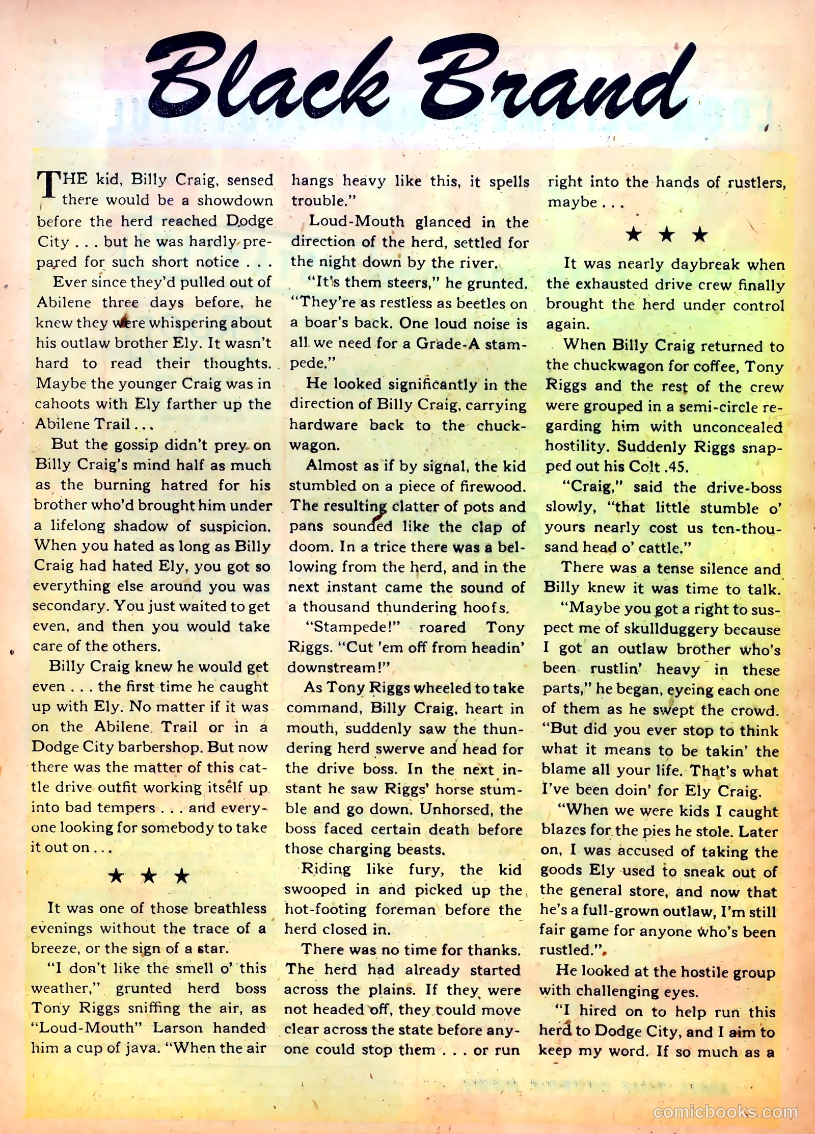 Western Fighters #12 (1949) — page 36 of 52
