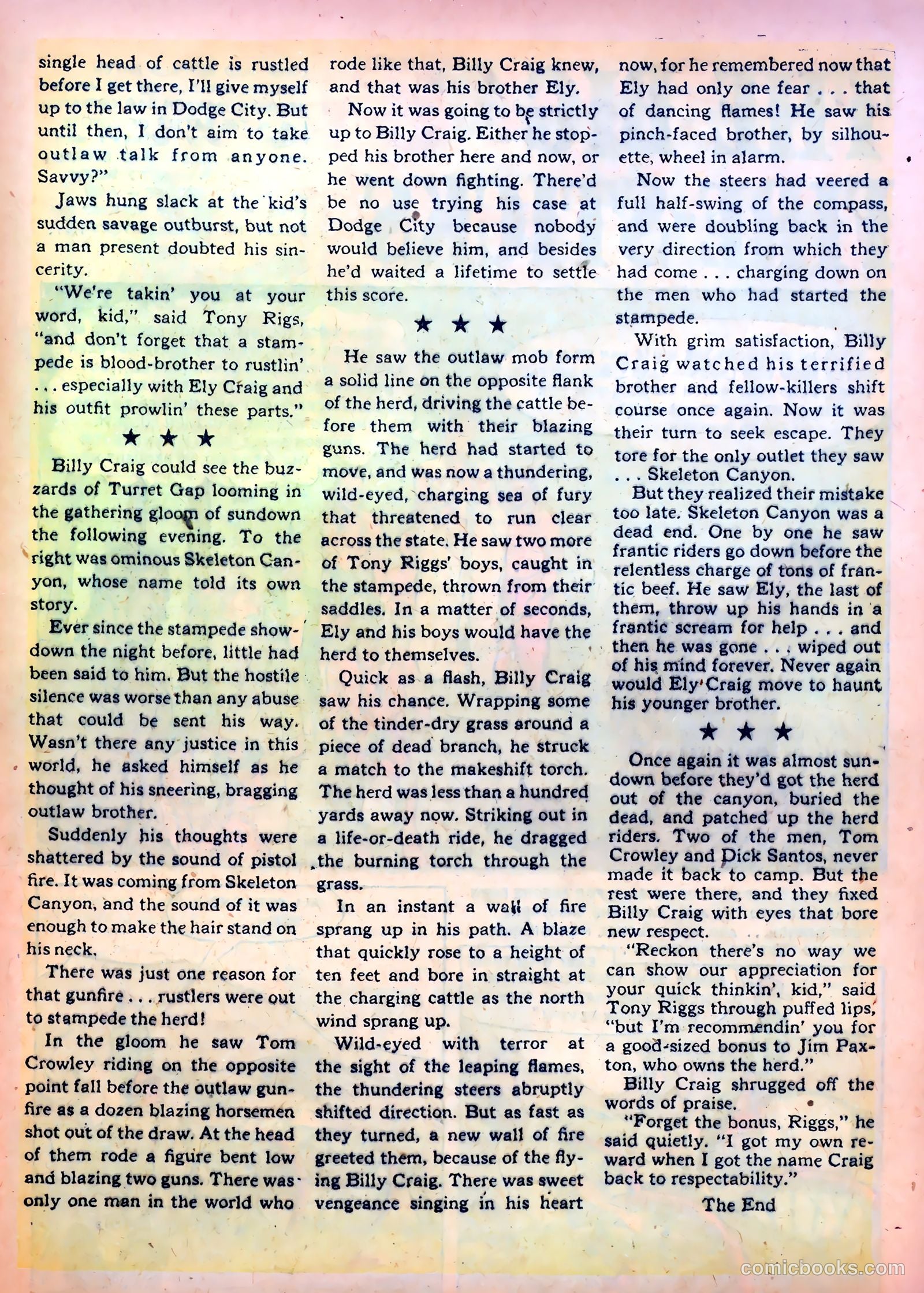 Western Fighters #12 (1949) — page 37 of 52