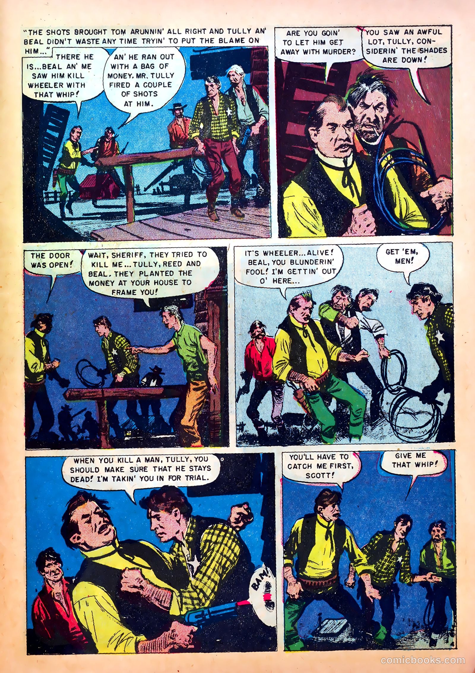 Western Fighters #12 (1949) — page 47 of 52