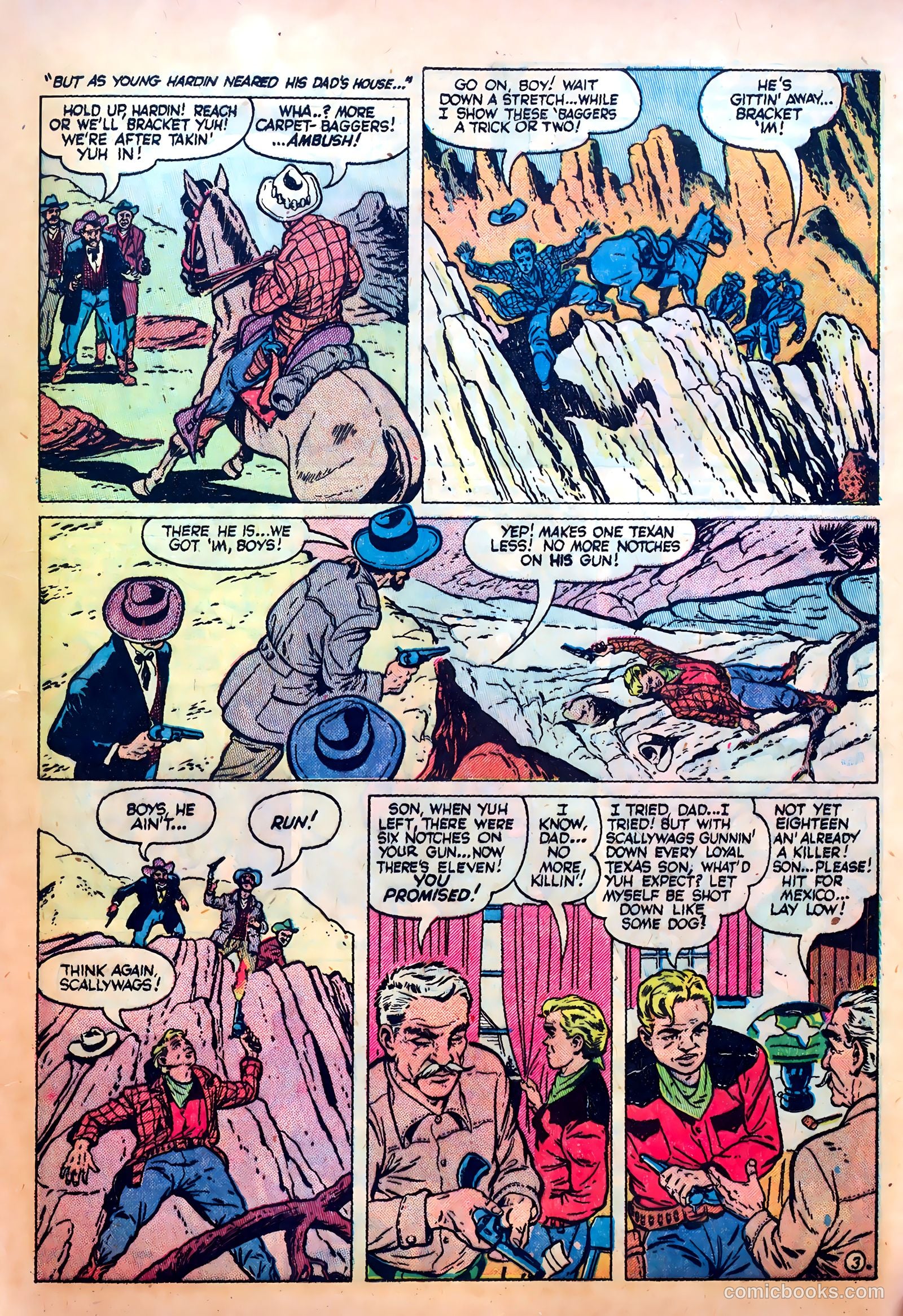 Western Fighters #2 (1948) — page 25 of 52