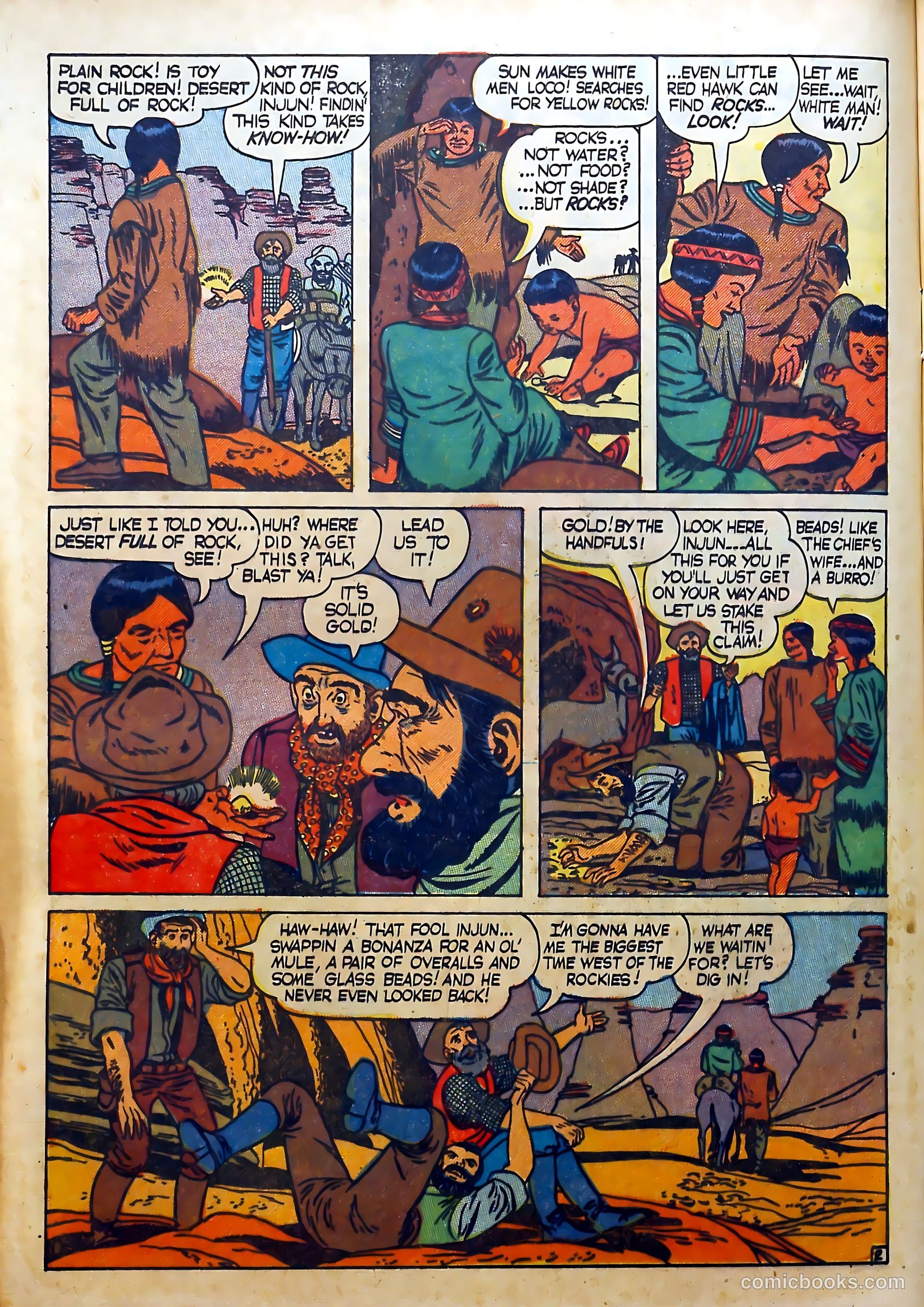 Western Fighters #3 (1950) — page 21 of 53