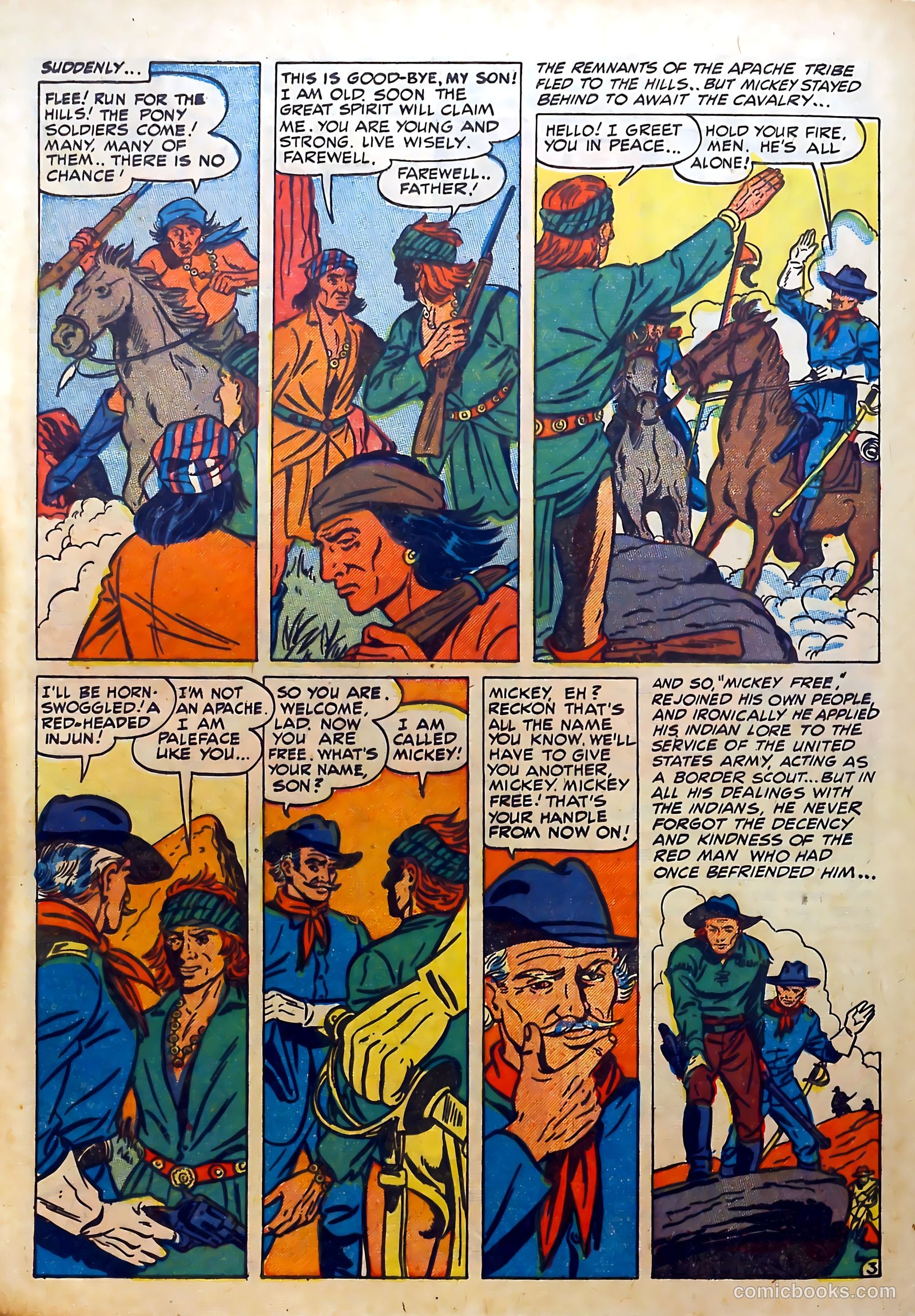 Western Fighters #3 (1950) — page 41 of 53