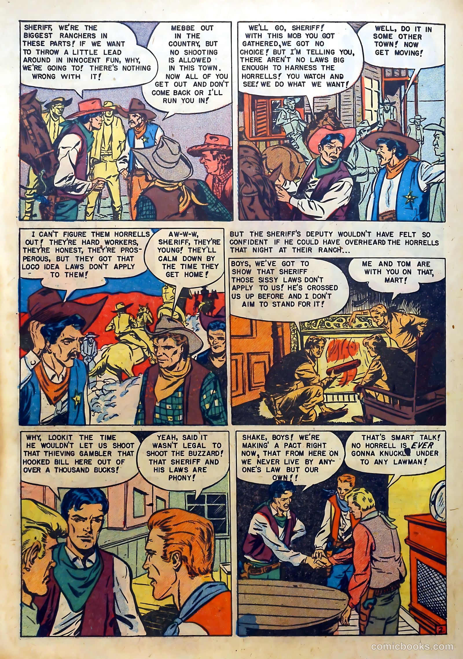 Western Fighters #3 (1950) — page 43 of 53
