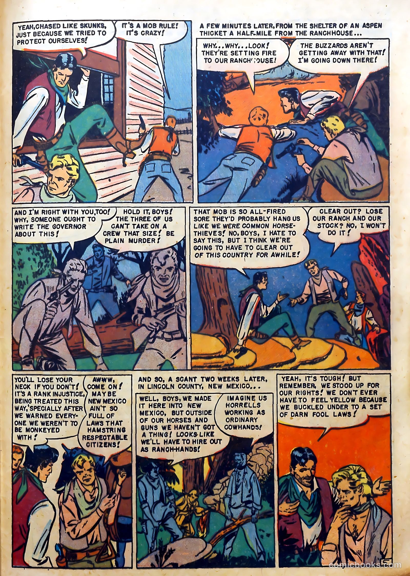 Western Fighters #3 (1950) — page 46 of 53