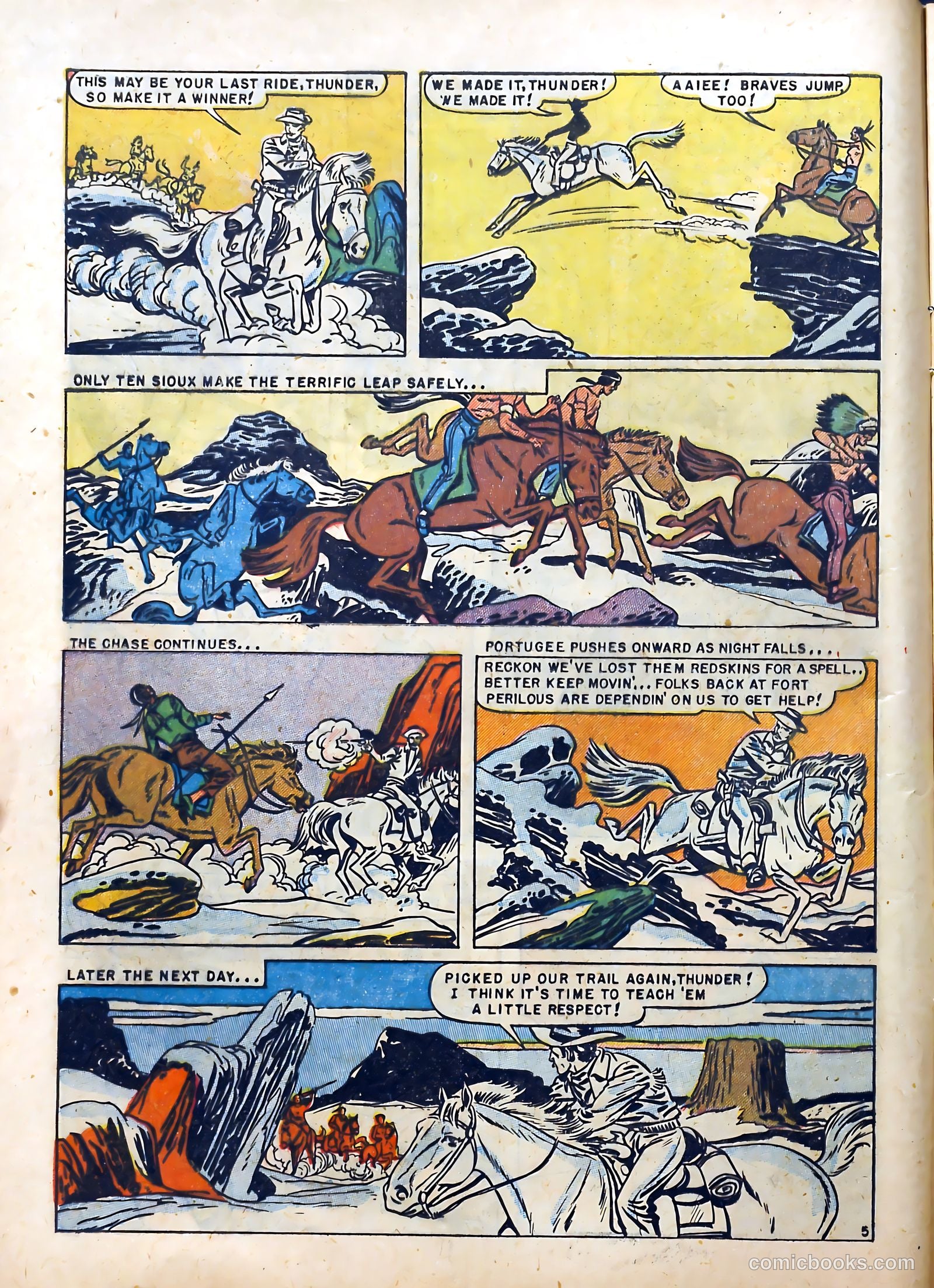 Western Fighters #5 (1948) — page 16 of 53
