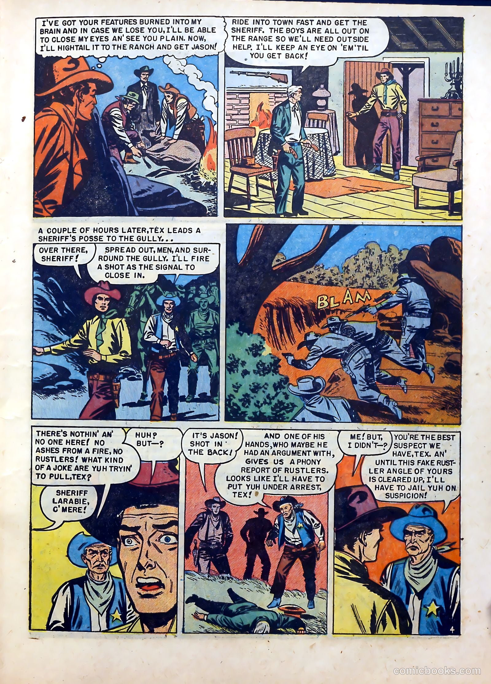 Western Fighters #5 (1948) — page 23 of 53