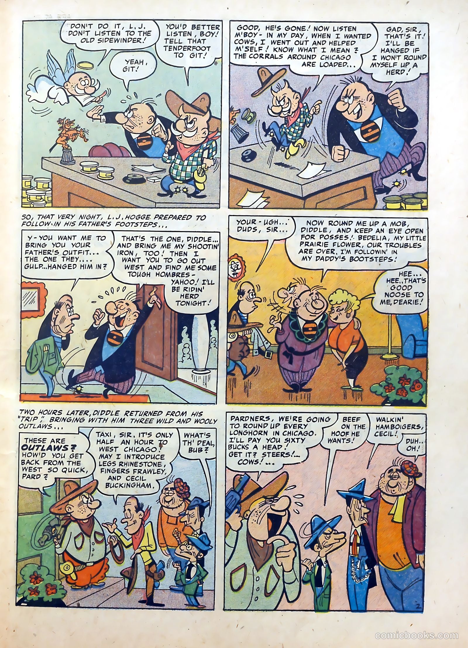 Western Fighters #5 (1948) — page 31 of 53