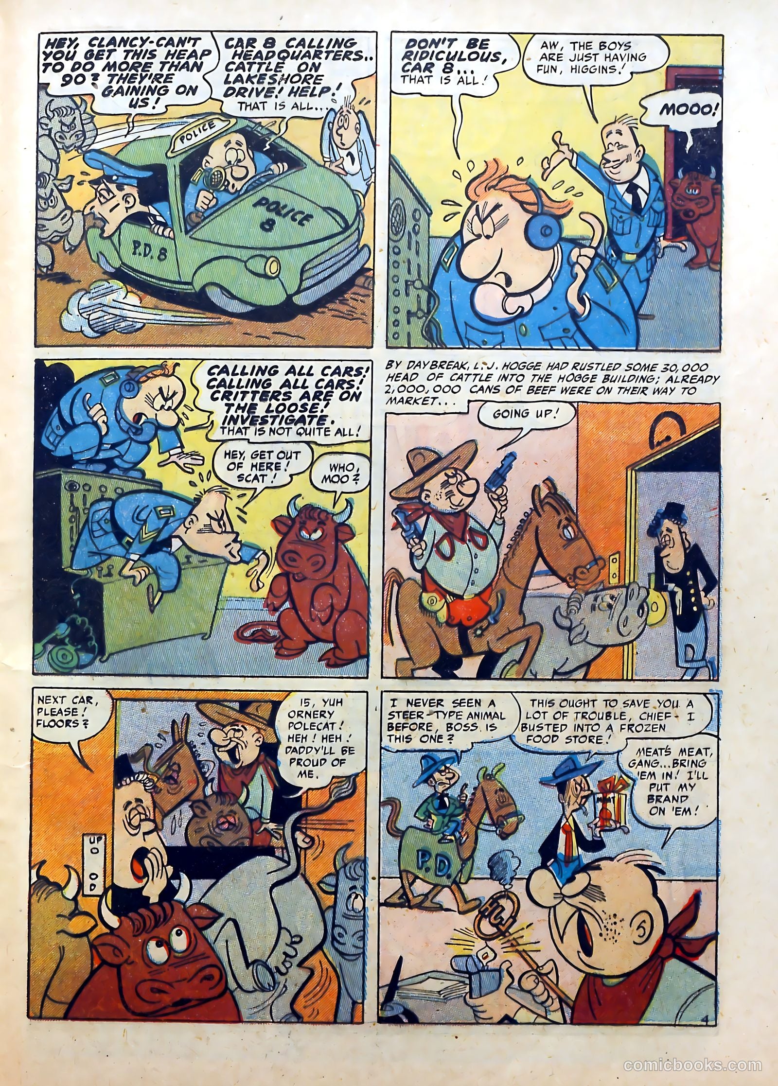 Western Fighters #5 (1948) — page 33 of 53