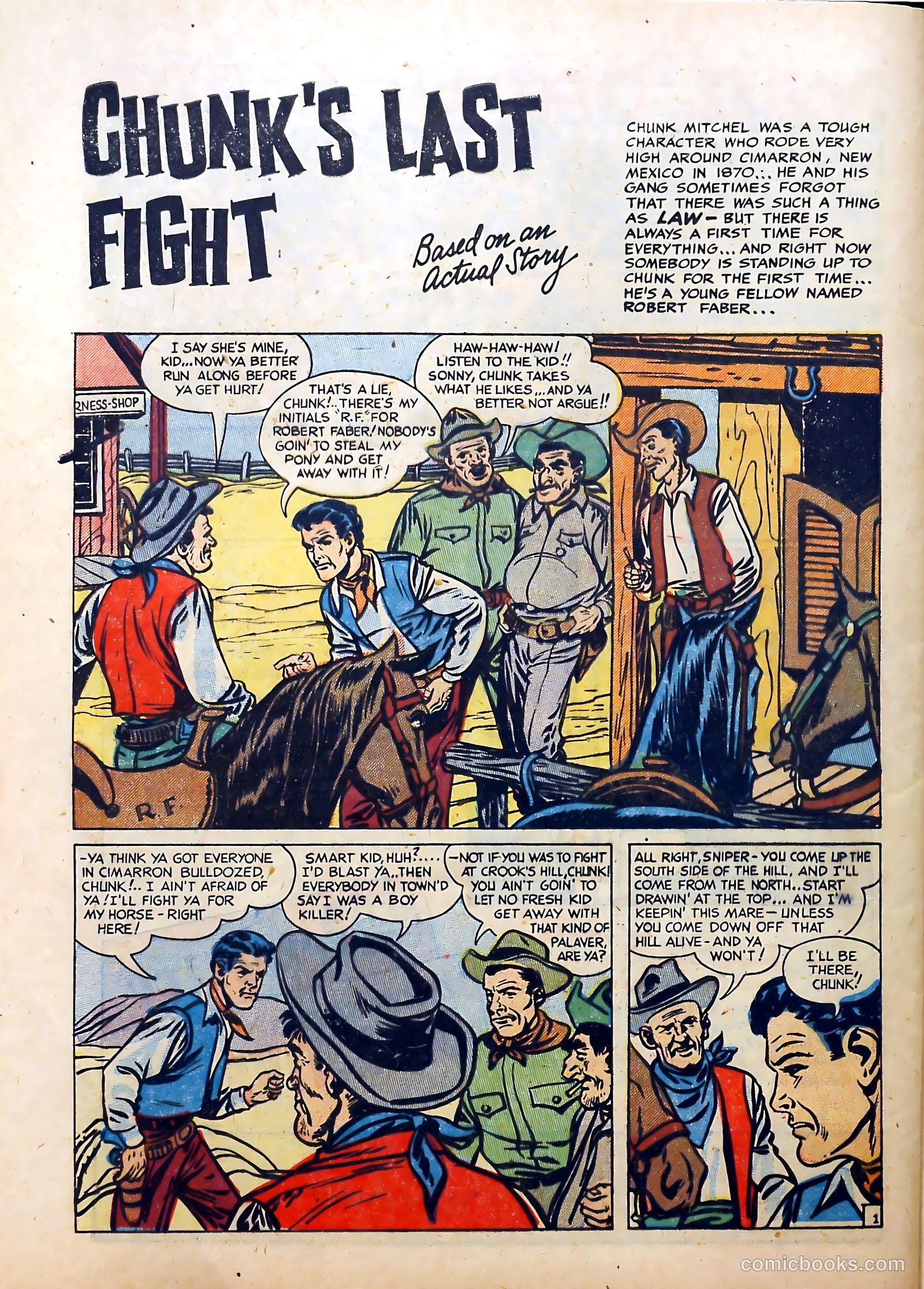 Western Fighters #5 (1948) — page 36 of 53