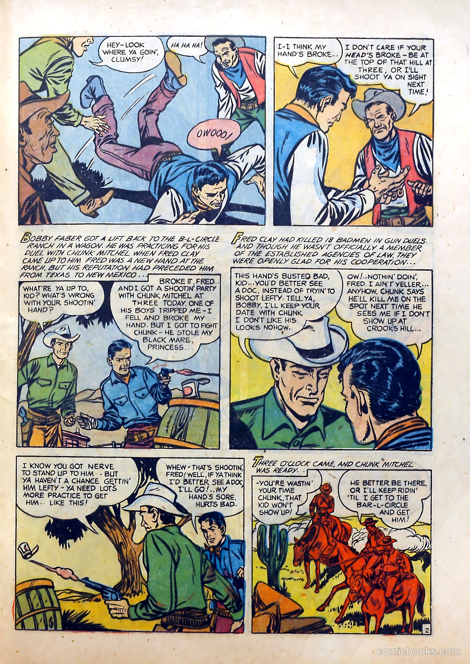 Western Fighters #5 (1948) — page 37 of 53