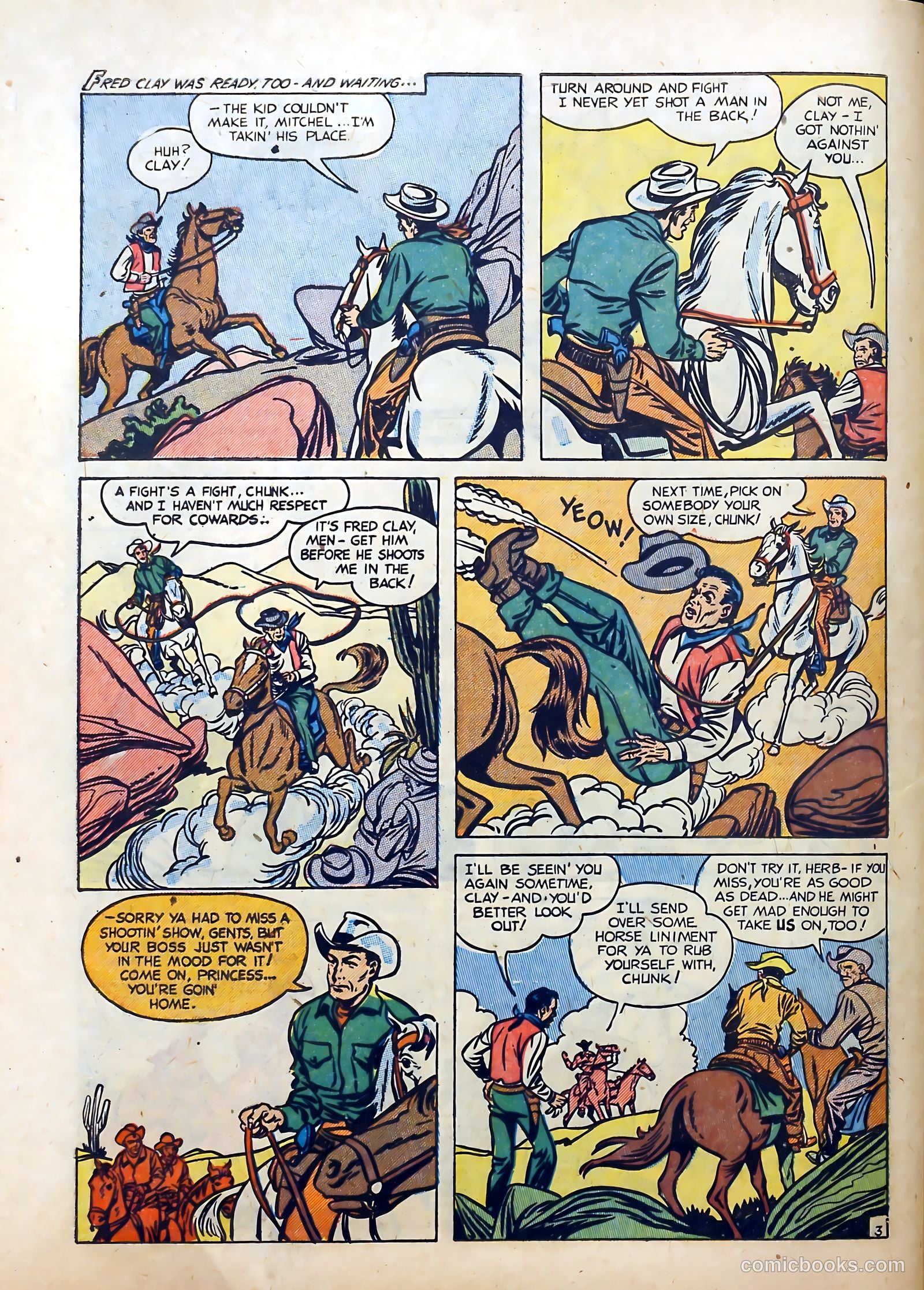 Western Fighters #5 (1948) — page 38 of 53