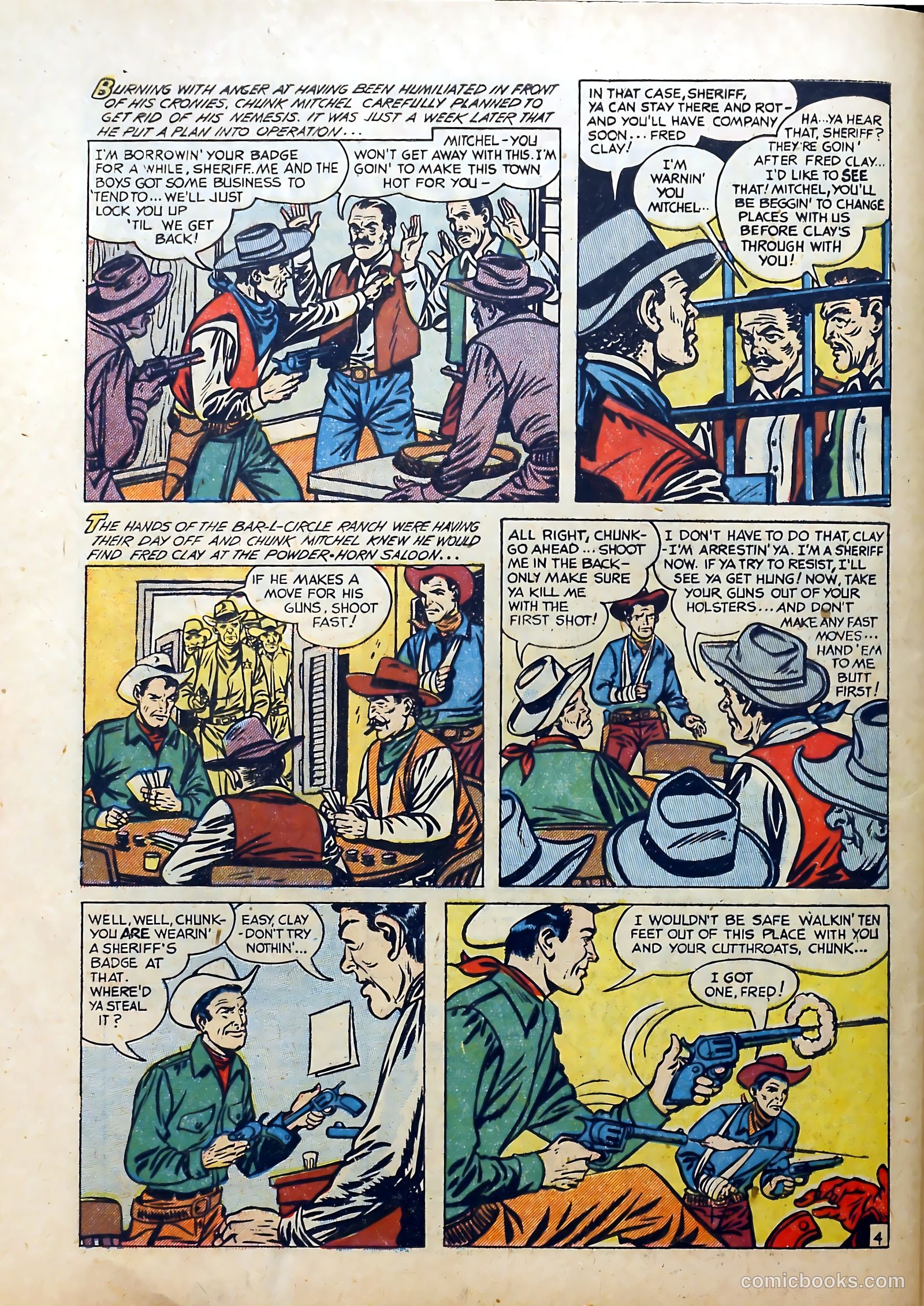 Western Fighters #5 (1948) — page 40 of 53