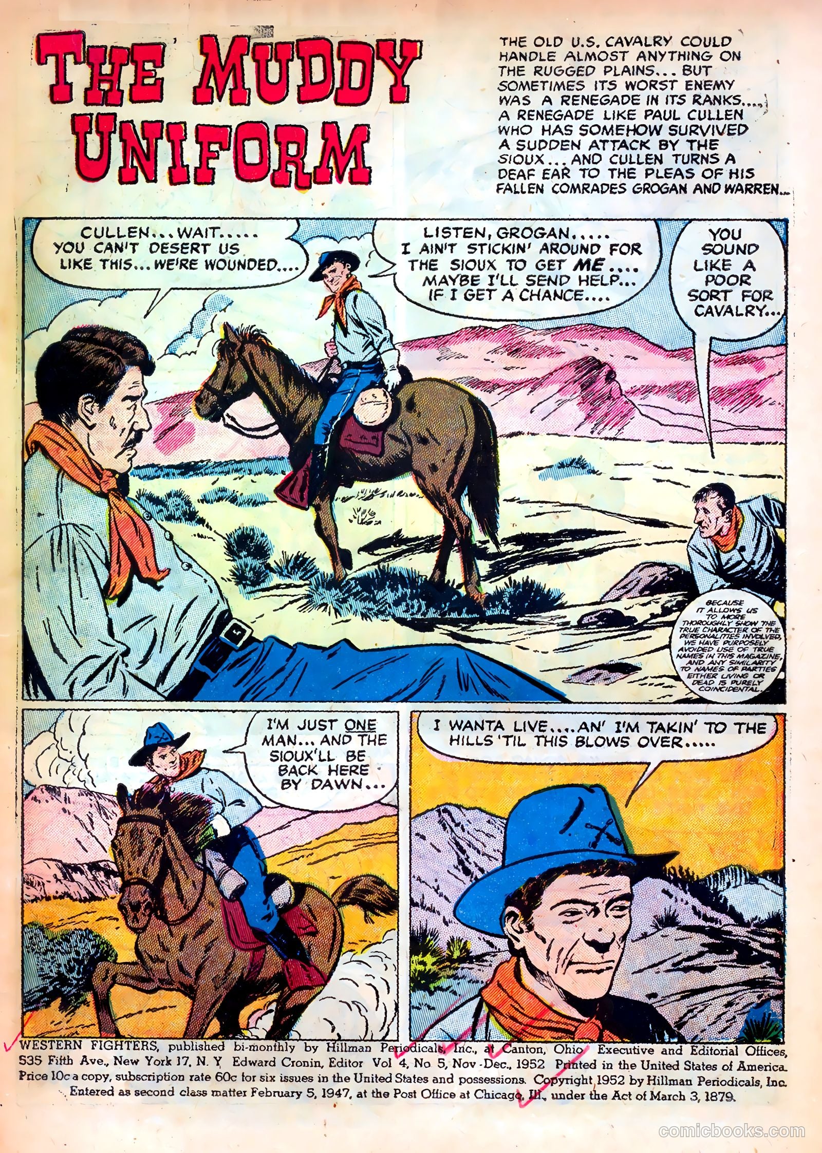 Western Fighters #5 (1952) — page 3 of 36
