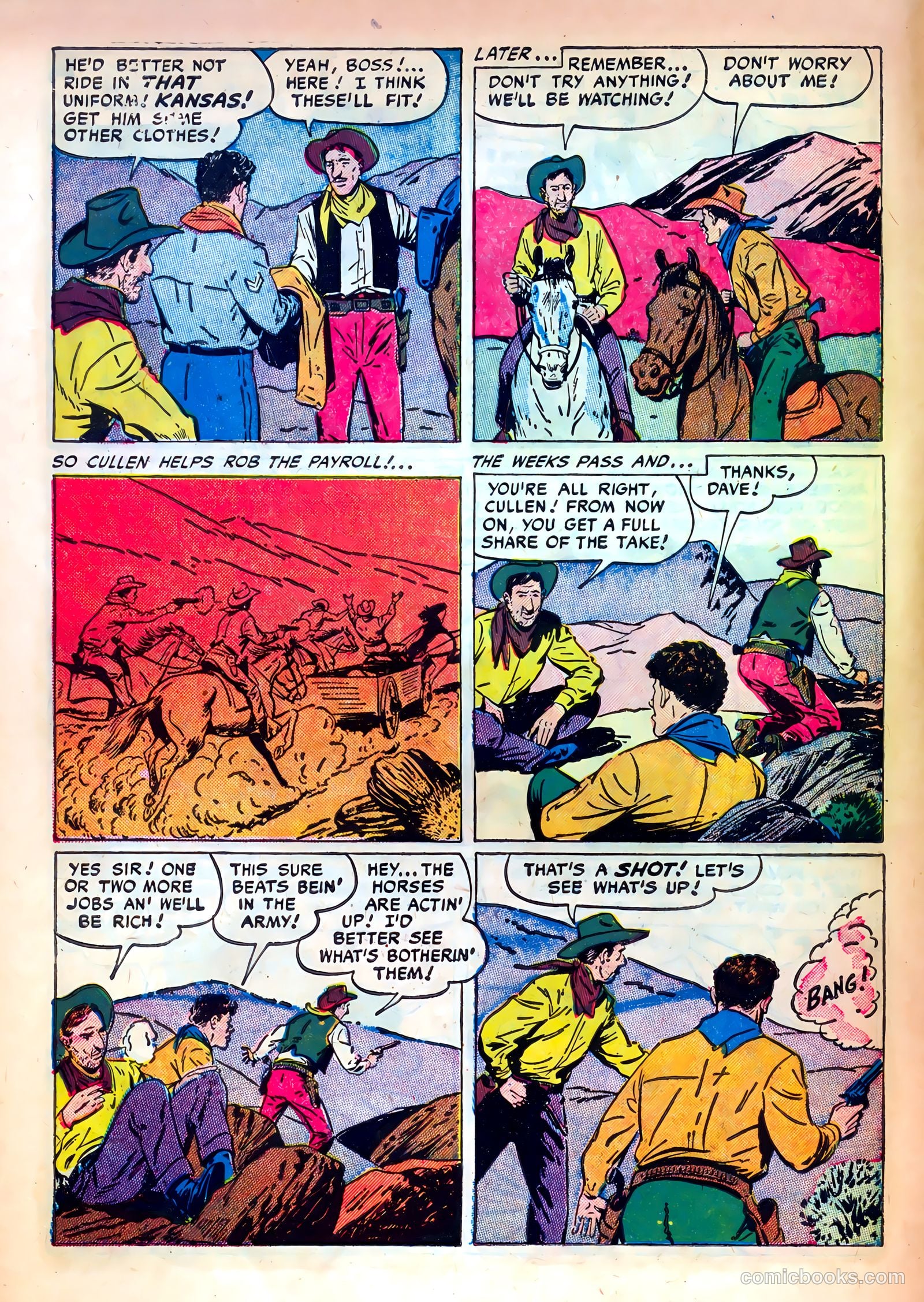 Western Fighters #5 (1952) — page 6 of 36
