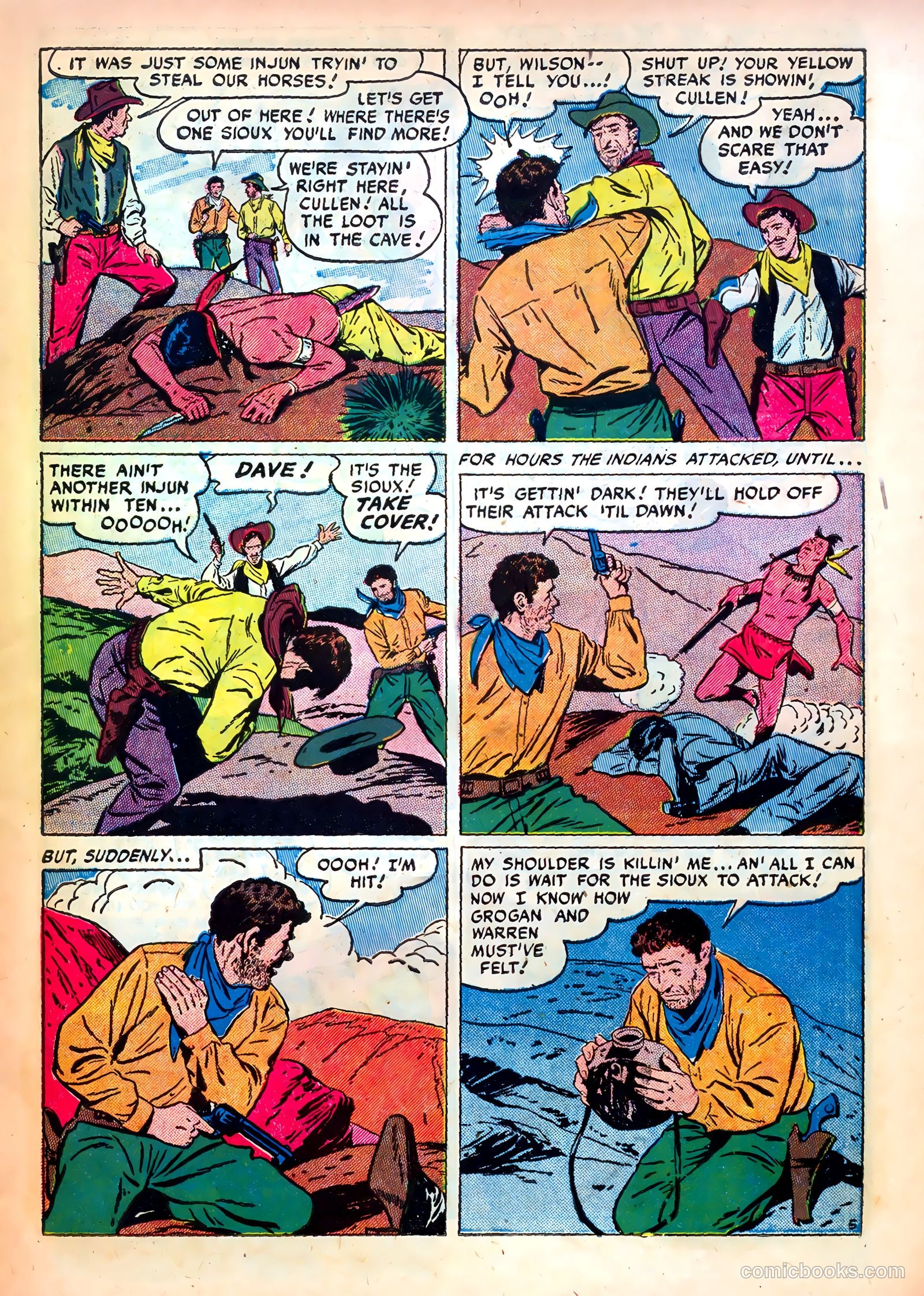 Western Fighters #5 (1952) — page 7 of 36