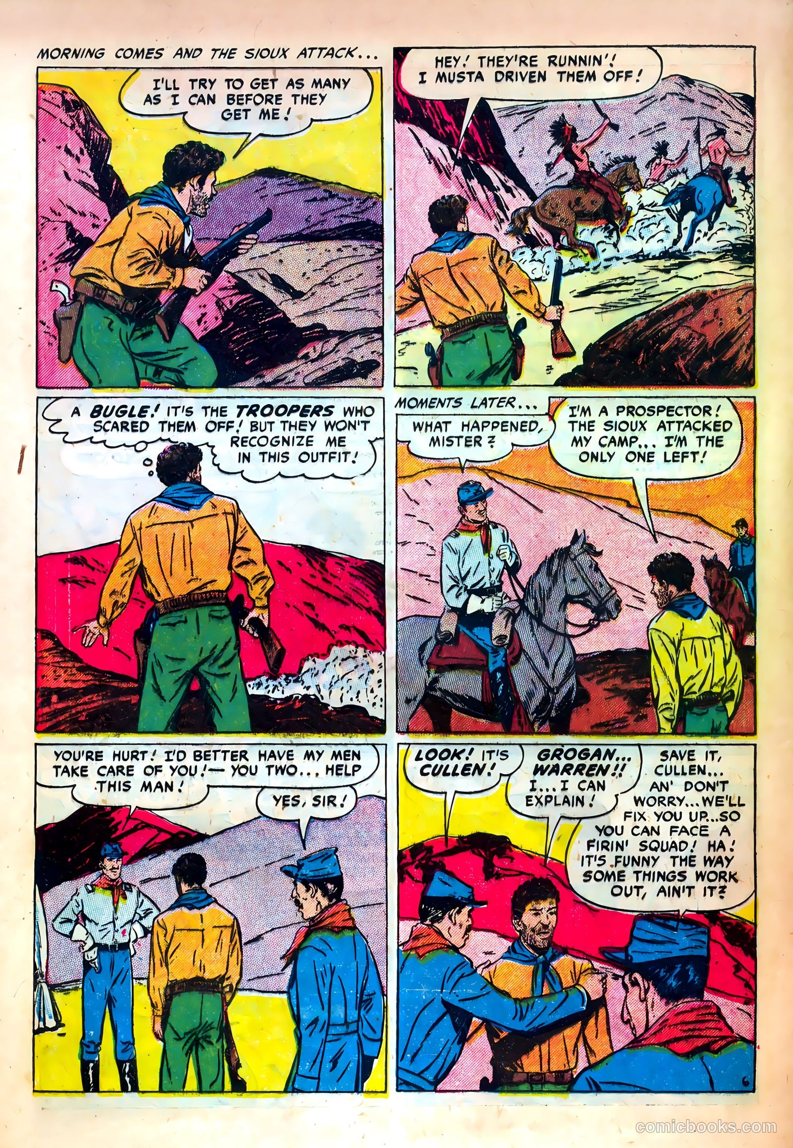 Western Fighters #5 (1952) — page 8 of 36