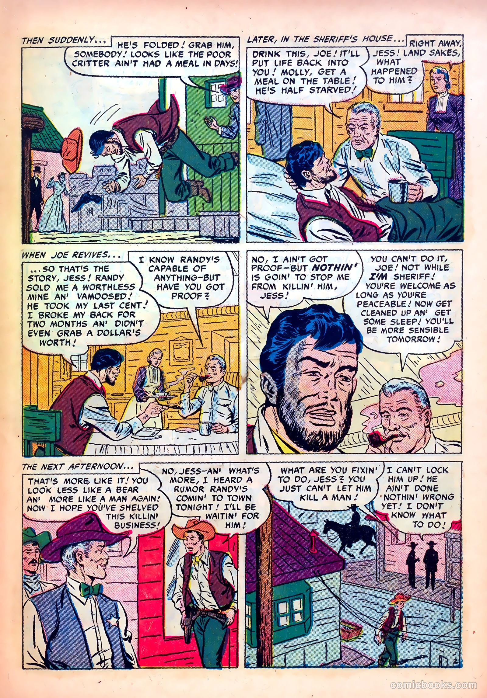 Western Fighters #5 (1952) — page 11 of 36