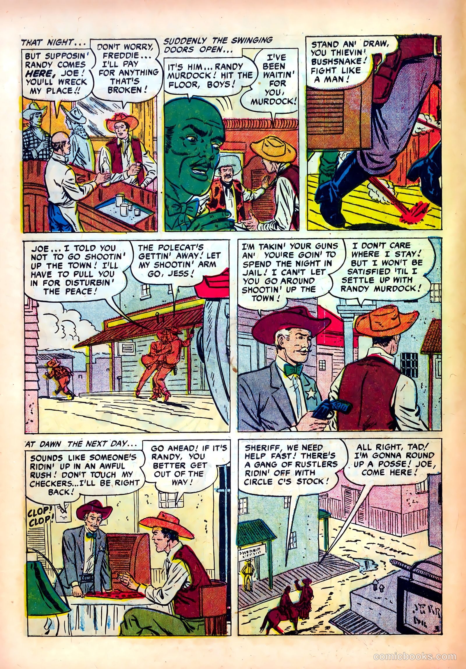 Western Fighters #5 (1952) — page 12 of 36