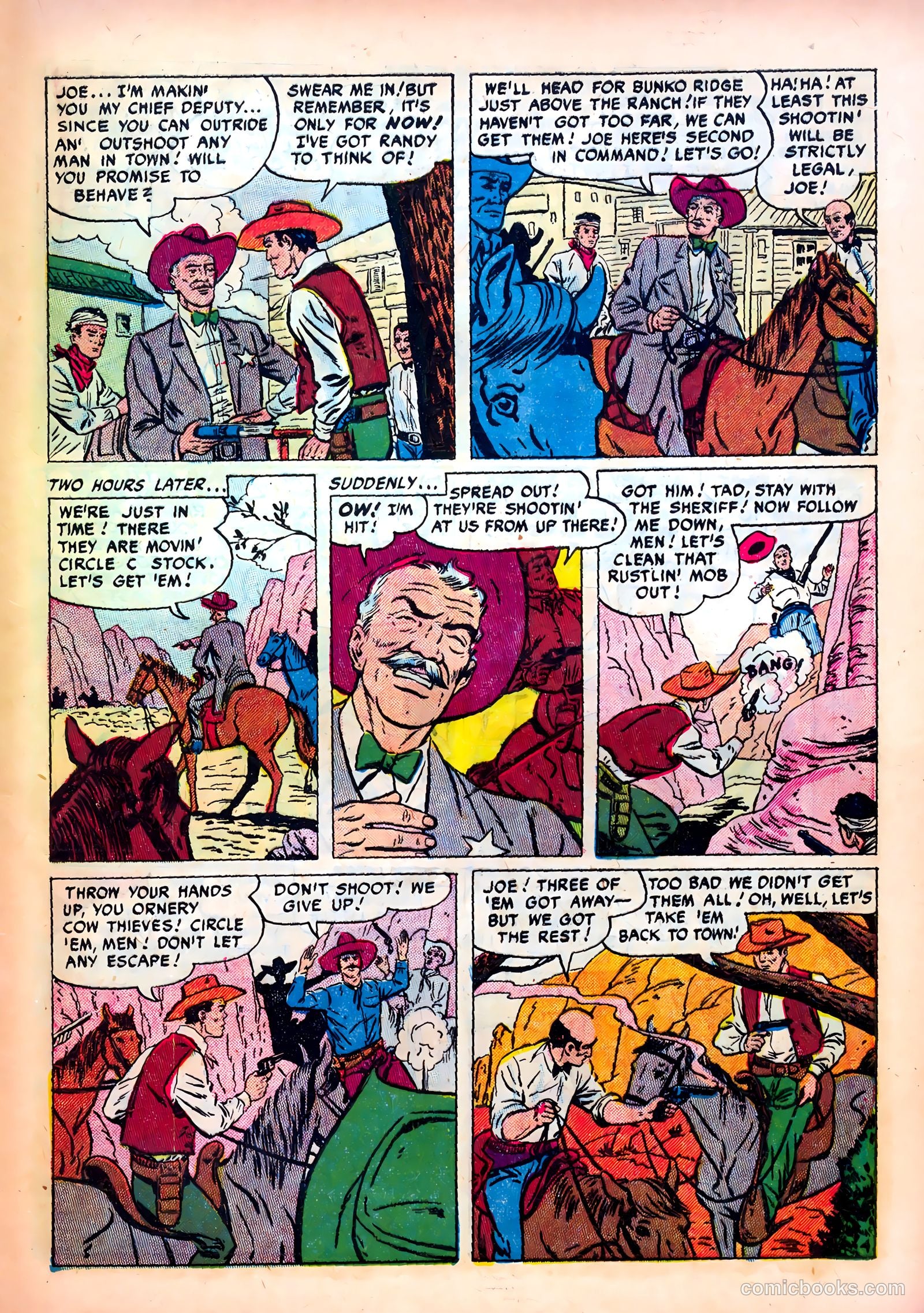 Western Fighters #5 (1952) — page 13 of 36