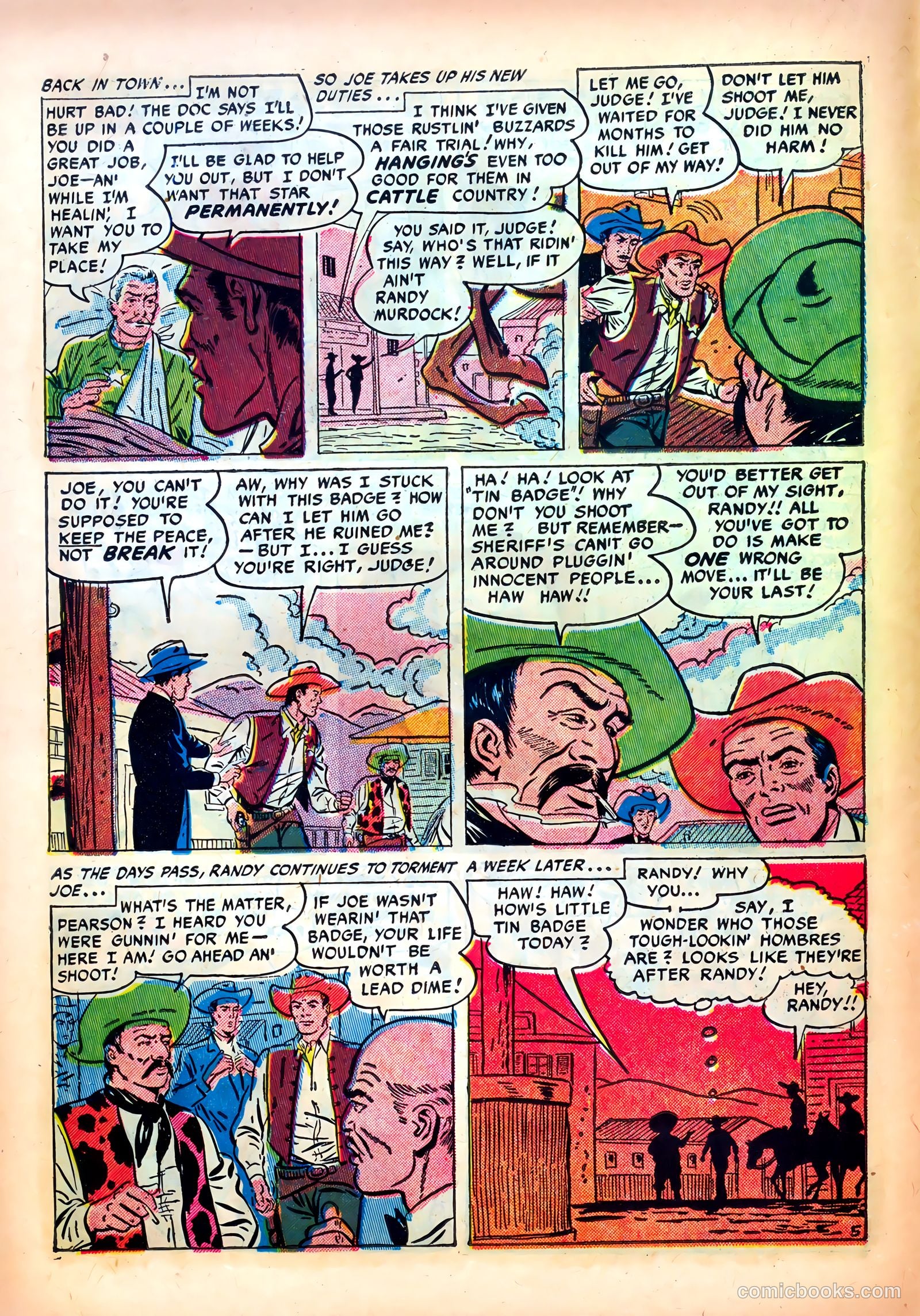 Western Fighters #5 (1952) — page 14 of 36