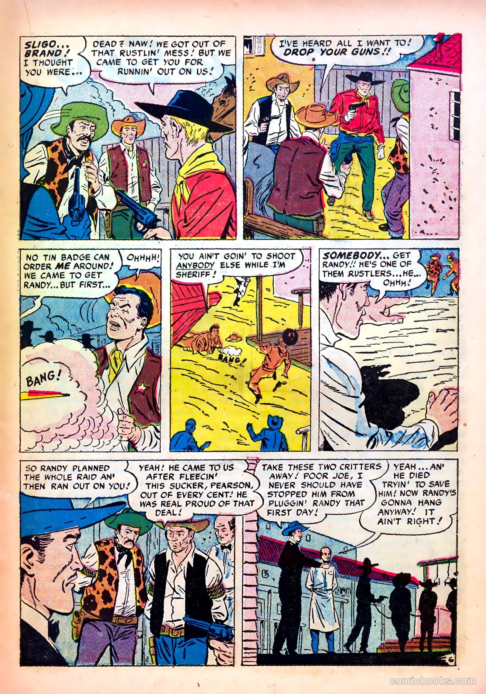 Western Fighters #5 (1952) — page 15 of 36