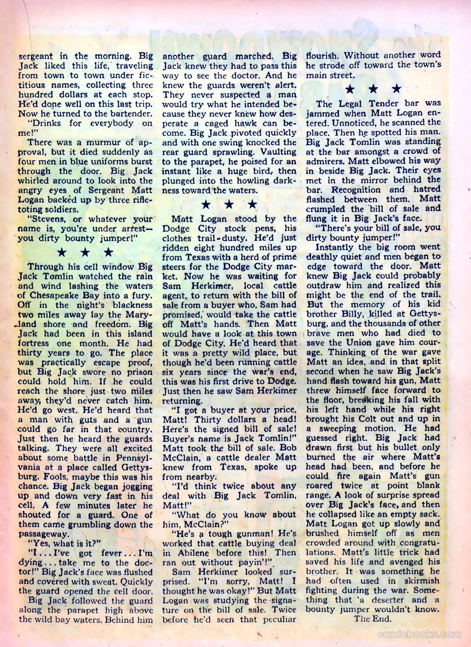Western Fighters #5 (1952) — page 17 of 36
